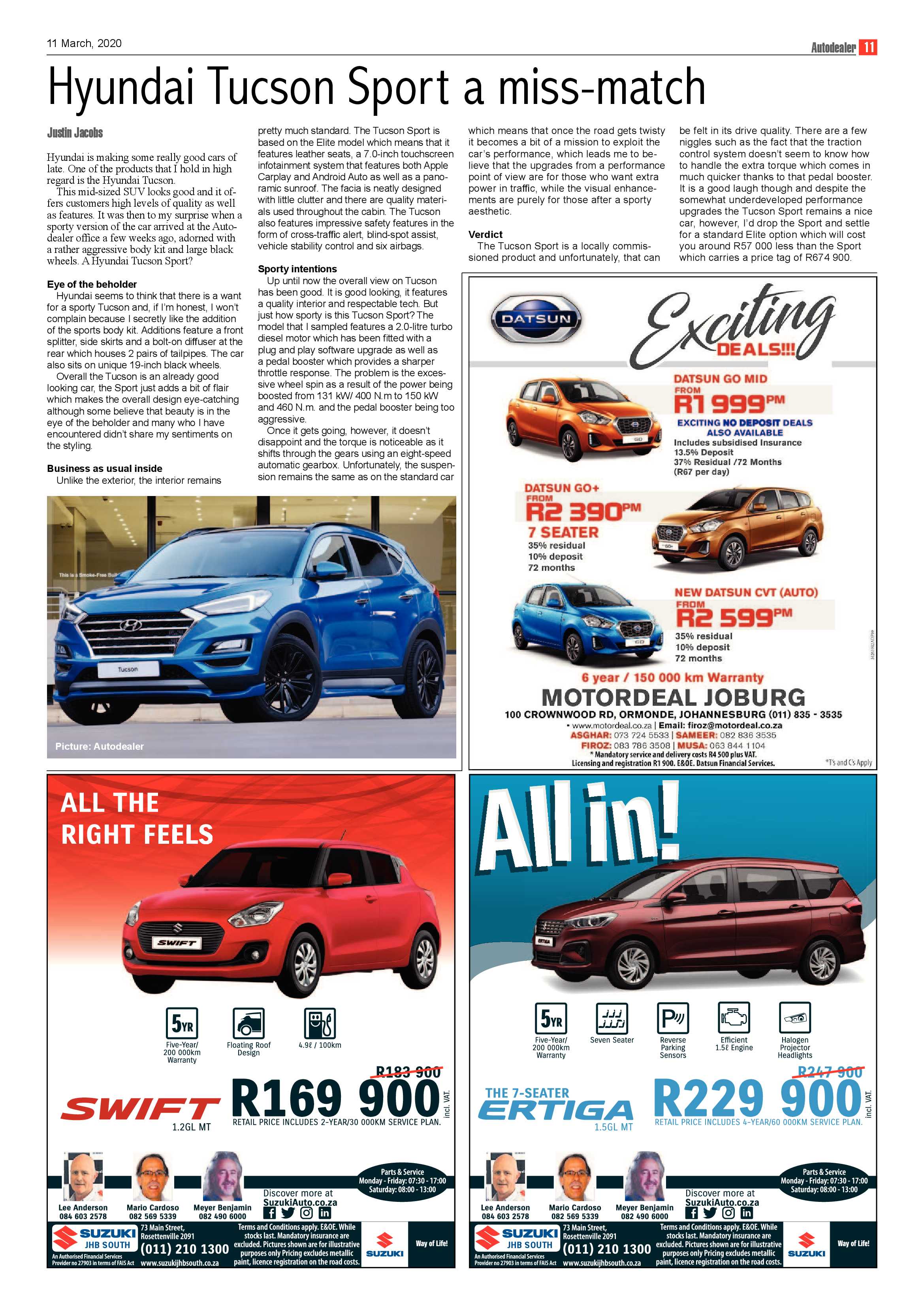 Comaro Chronicle 11 March 2020 page 11