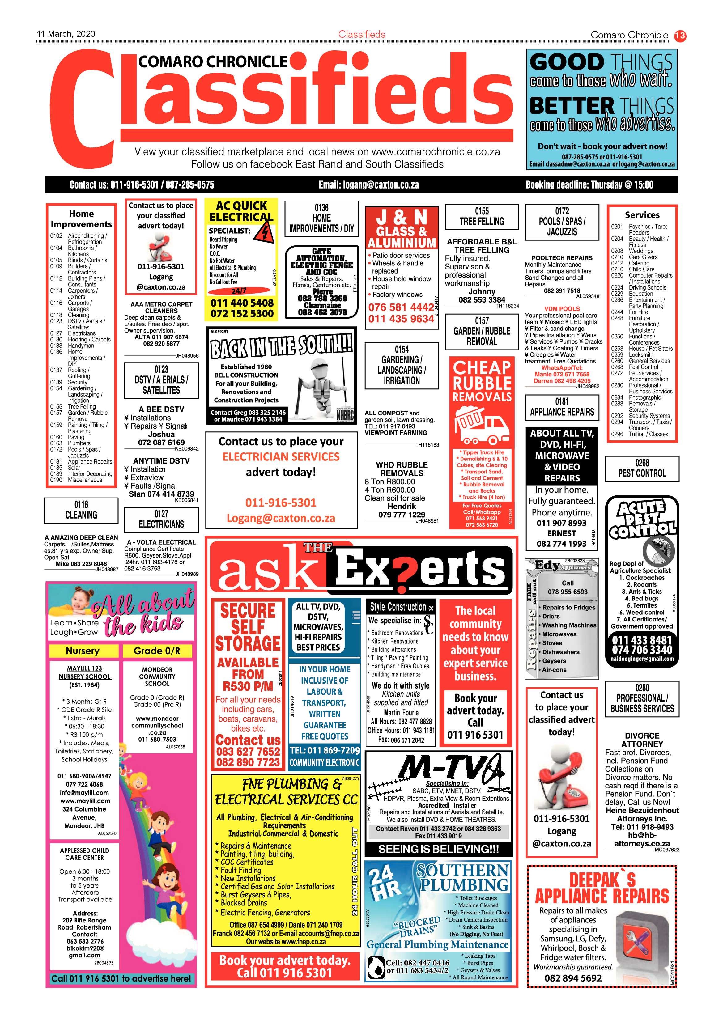 Comaro Chronicle 11 March 2020 page 13