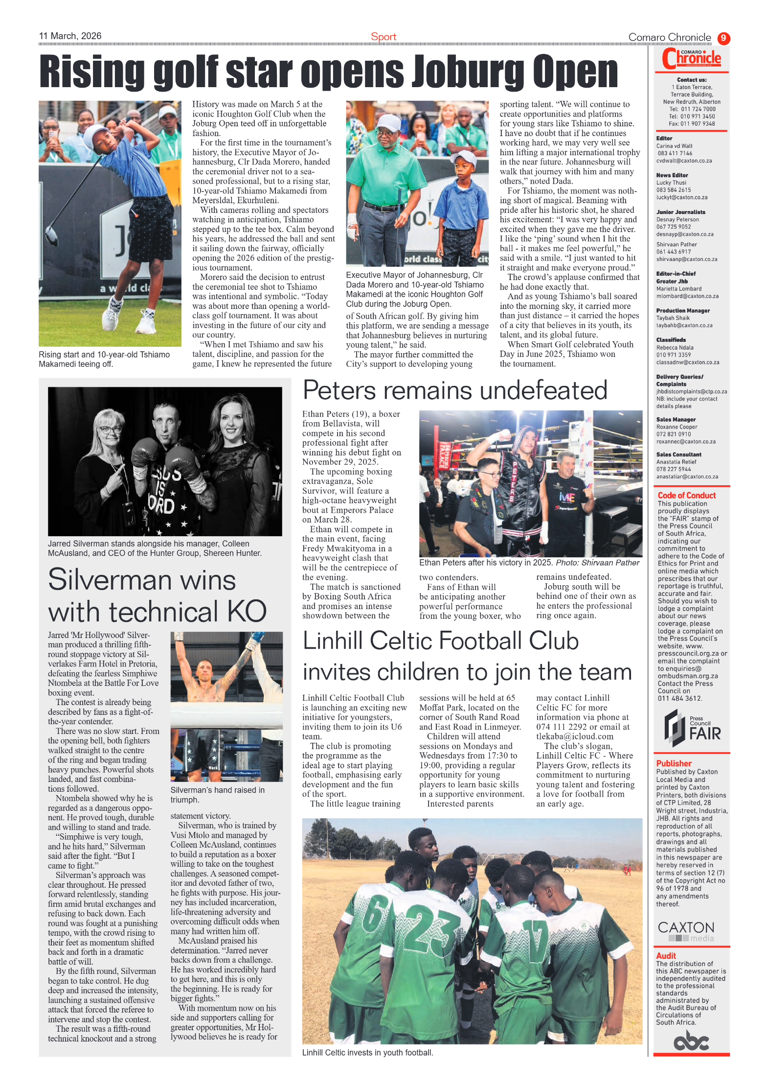 Comaro Chronicle 11 March 2026 page 10