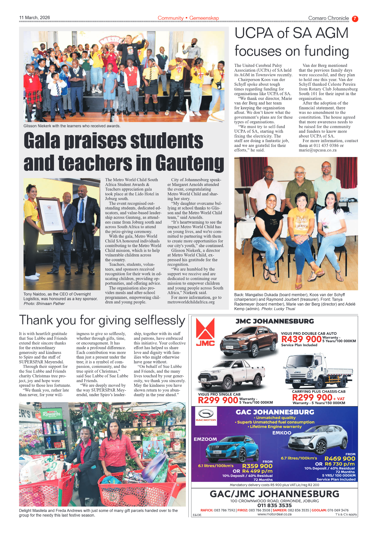 Comaro Chronicle 11 March 2026 page 8