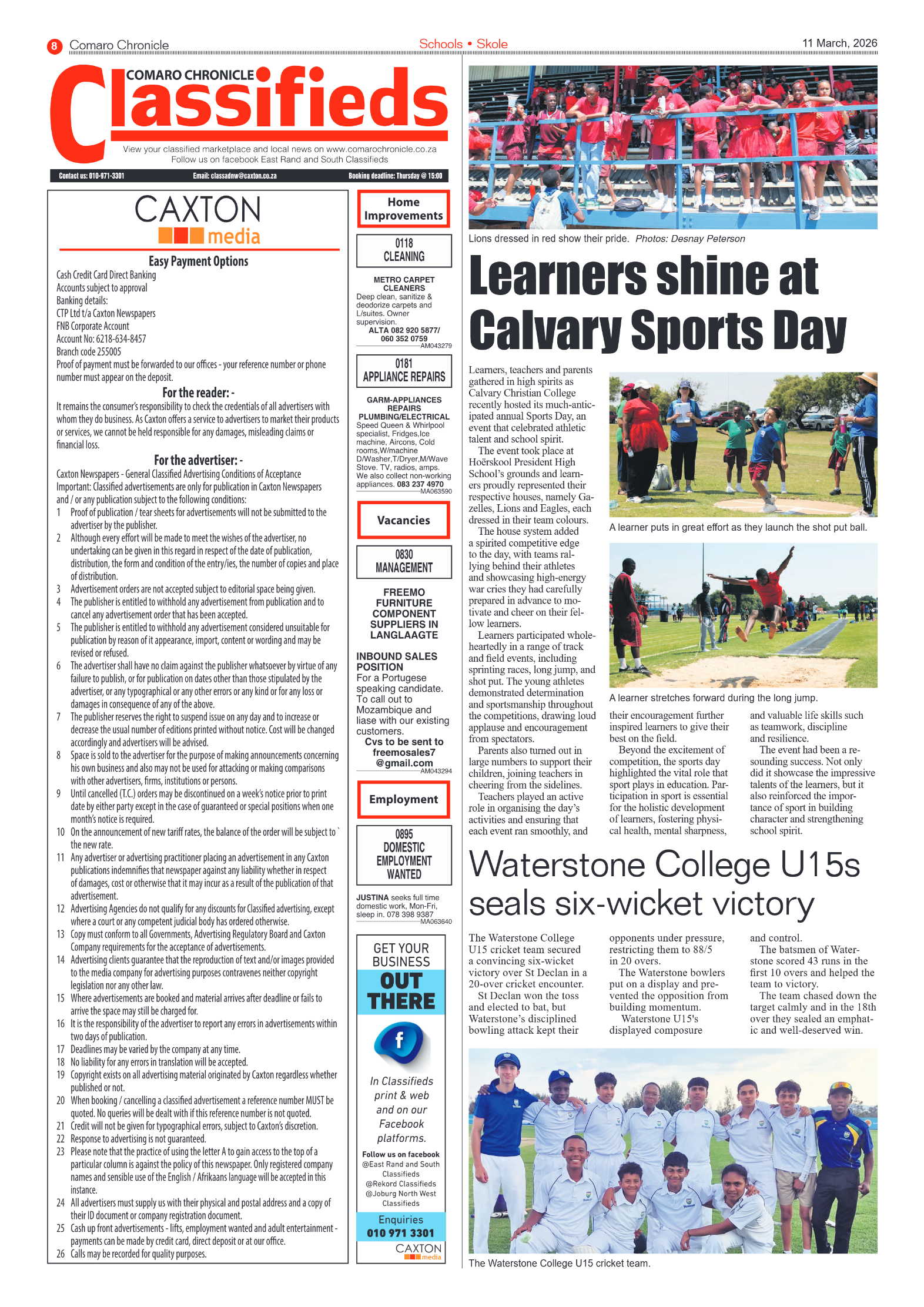 Comaro Chronicle 11 March 2026 page 9