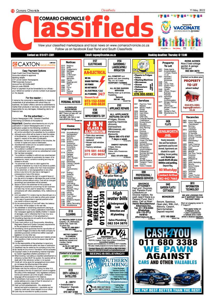 Comaro Chronicle 11 May 2022 page 12