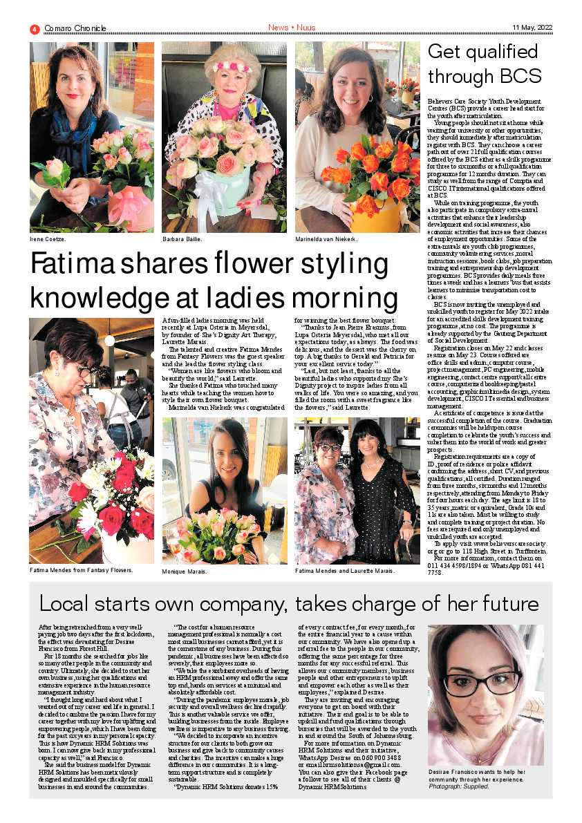 Comaro Chronicle 11 May 2022 page 6