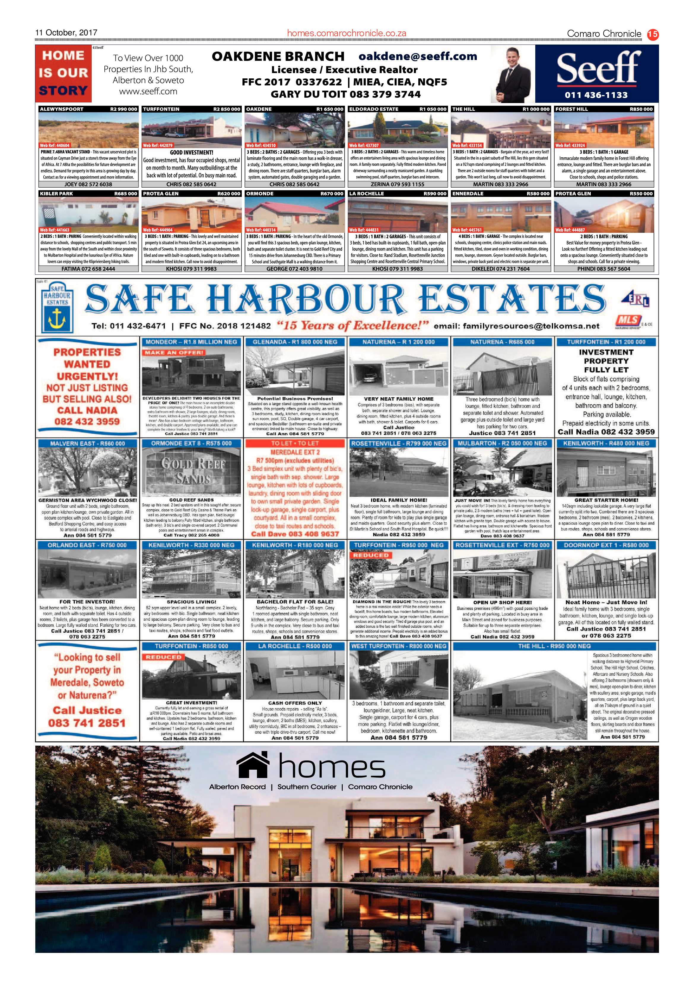 Comaro Chronicle 11 October 2017 page 15