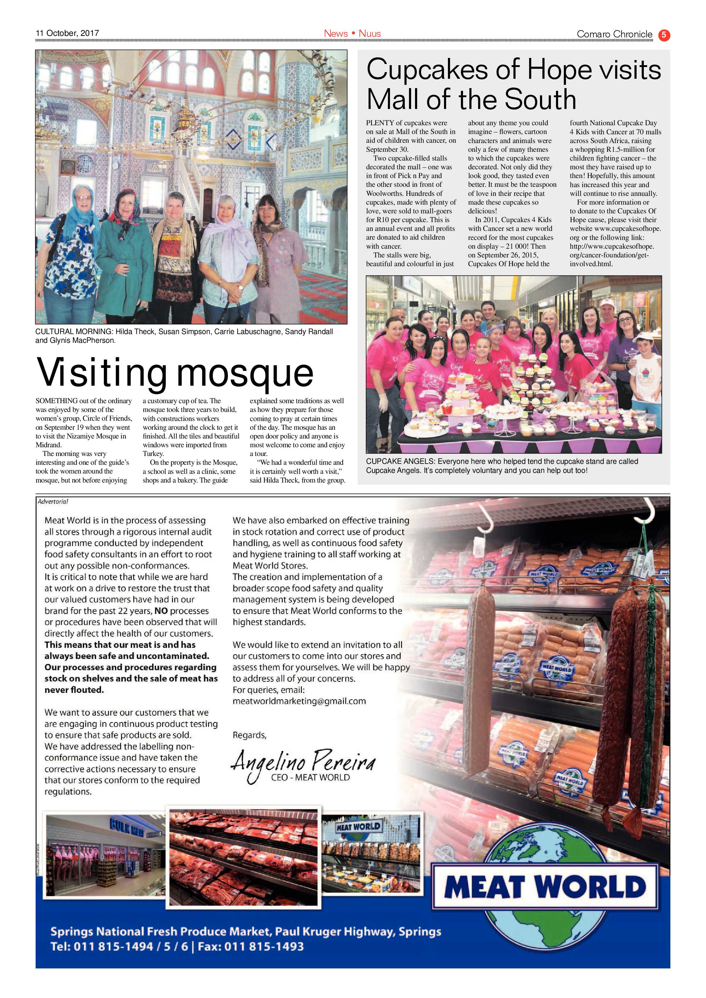 Comaro Chronicle 11 October 2017 page 5