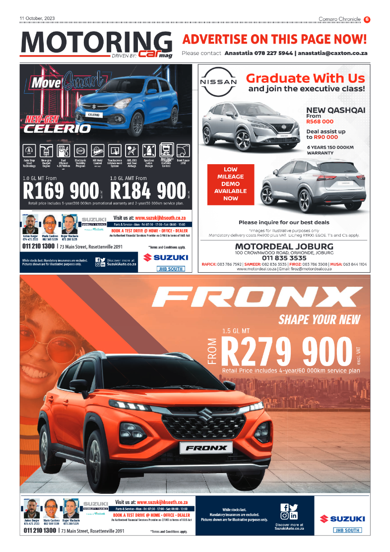 Comaro Chronicle 11 October 2023 page 6