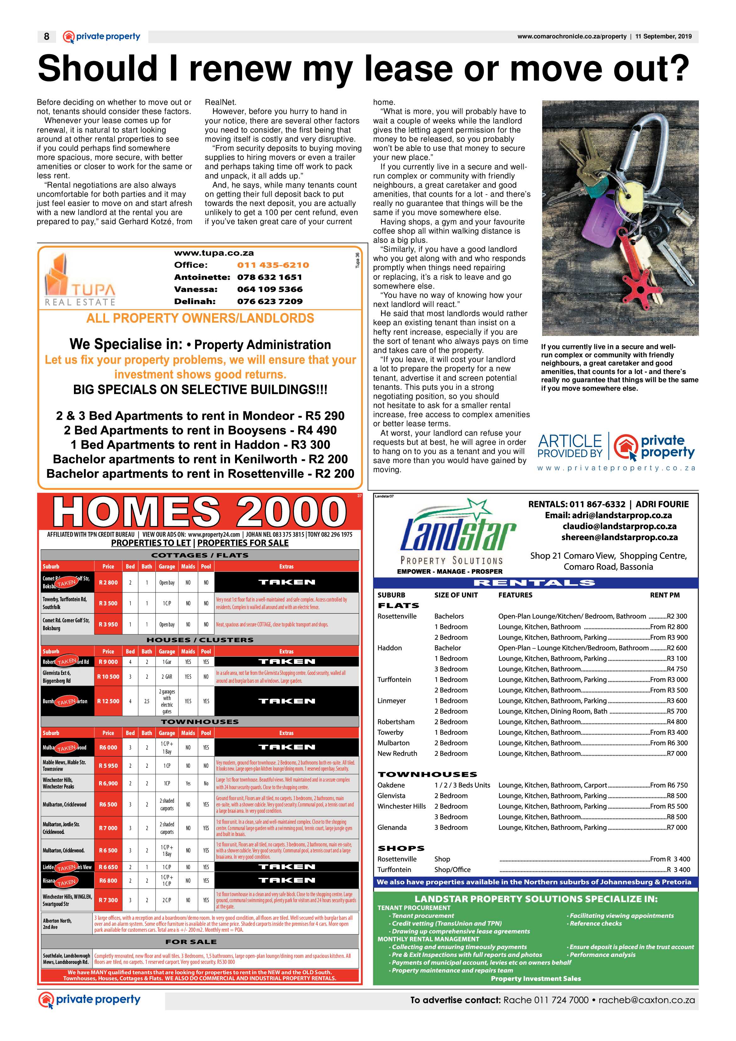 Comaro Chronicle 11 September 2019 page 8
