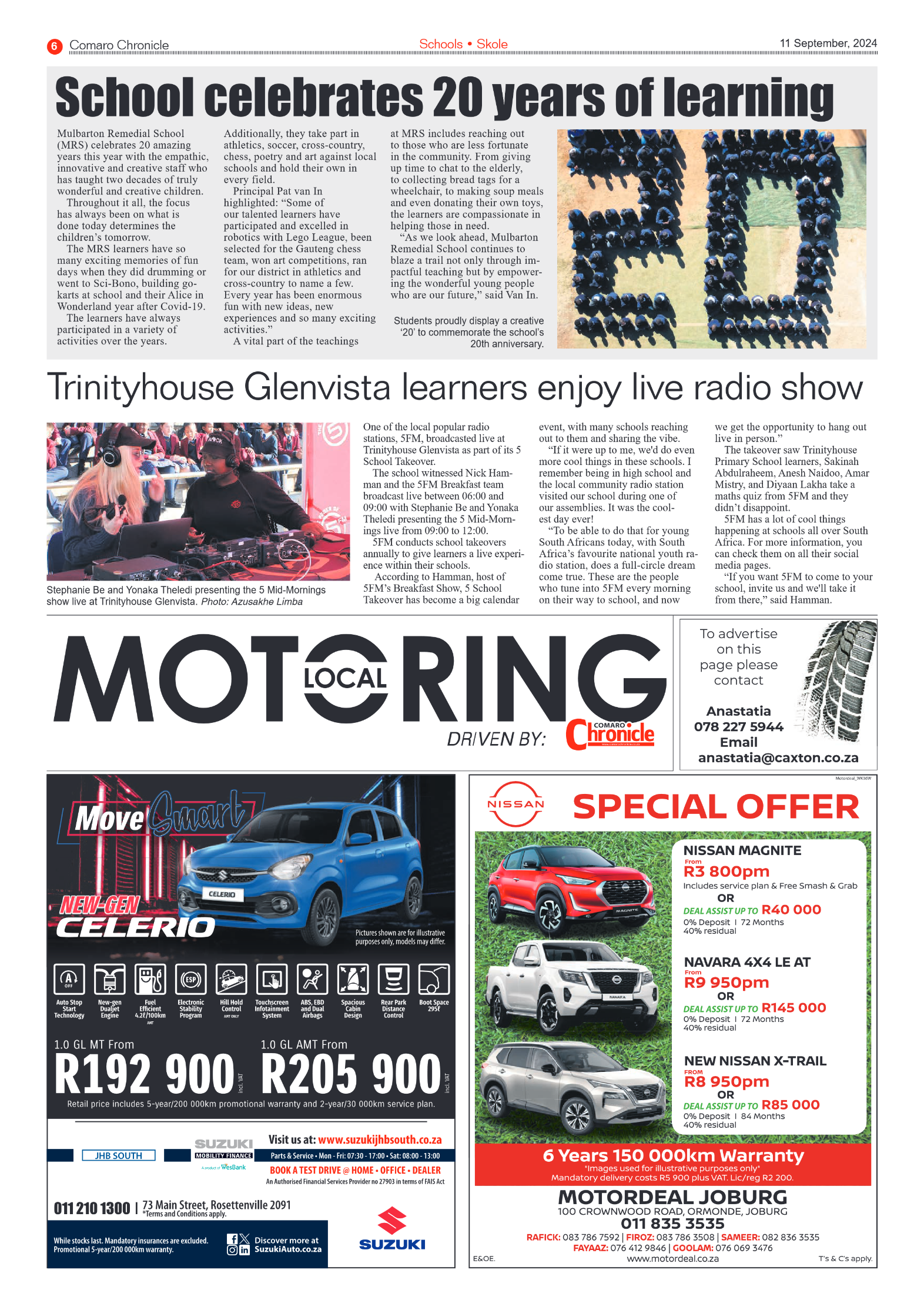 Comaro Chronicle 11 September 2024 page 6