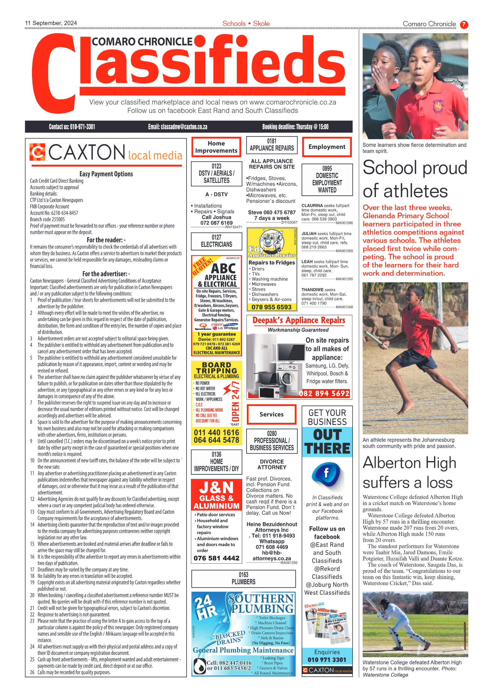 Comaro Chronicle 11 September 2024 page 7