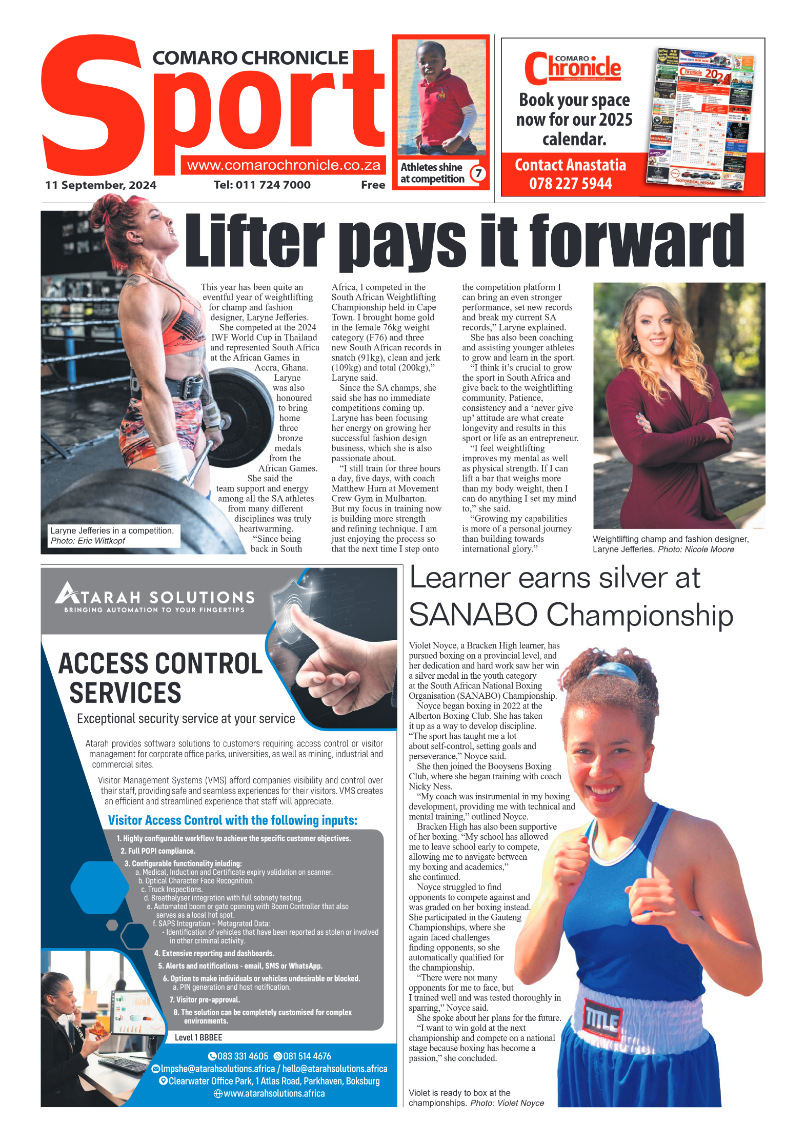 Comaro Chronicle 11 September 2024 page 8