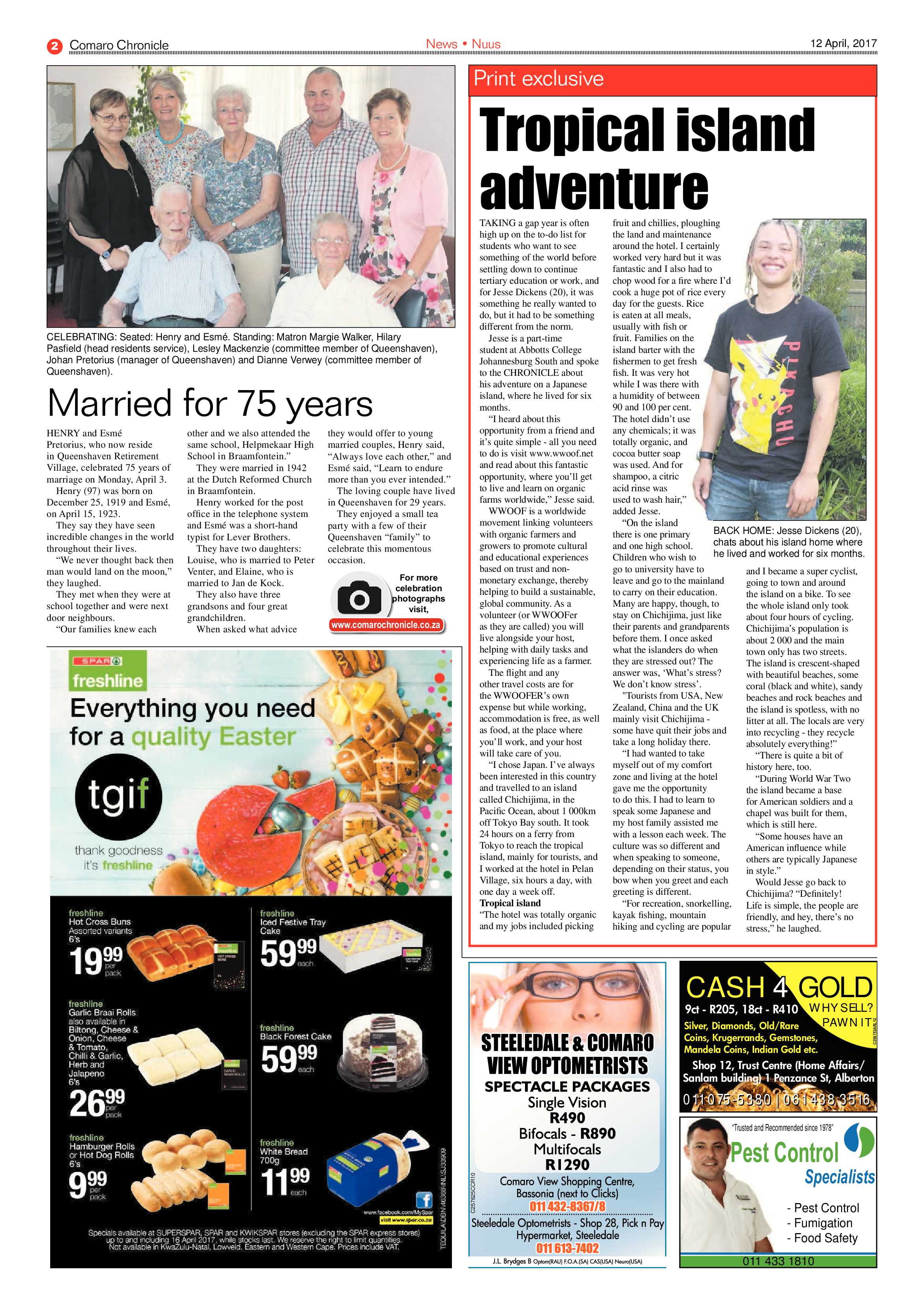 Comaro Chronicle 12 April 2017 page 2
