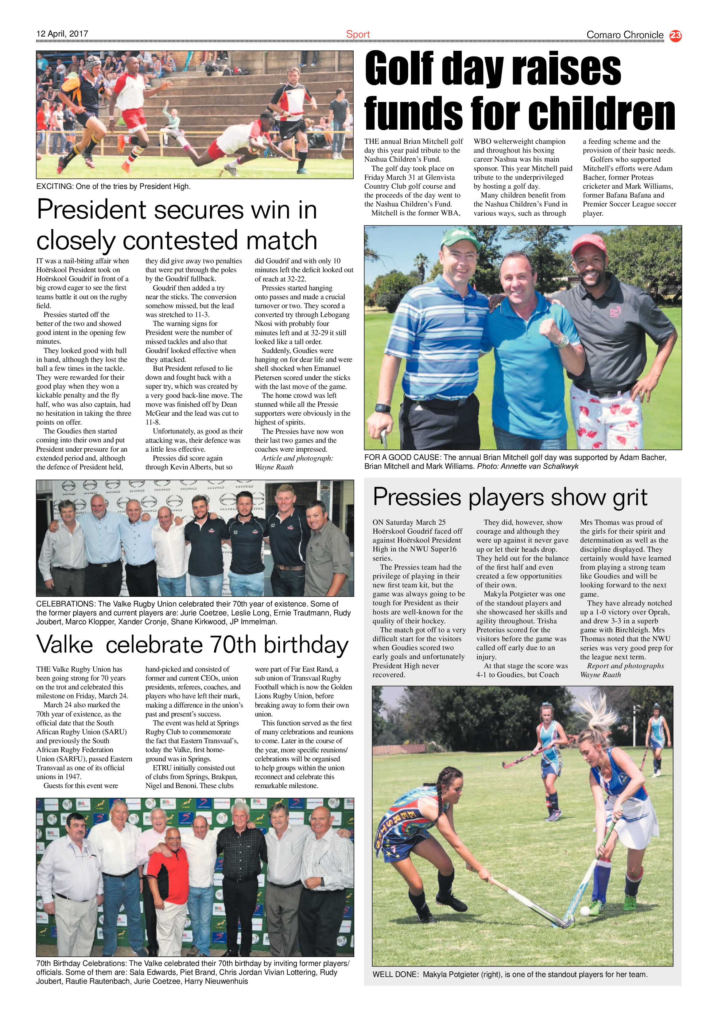 Comaro Chronicle 12 April 2017 page 23
