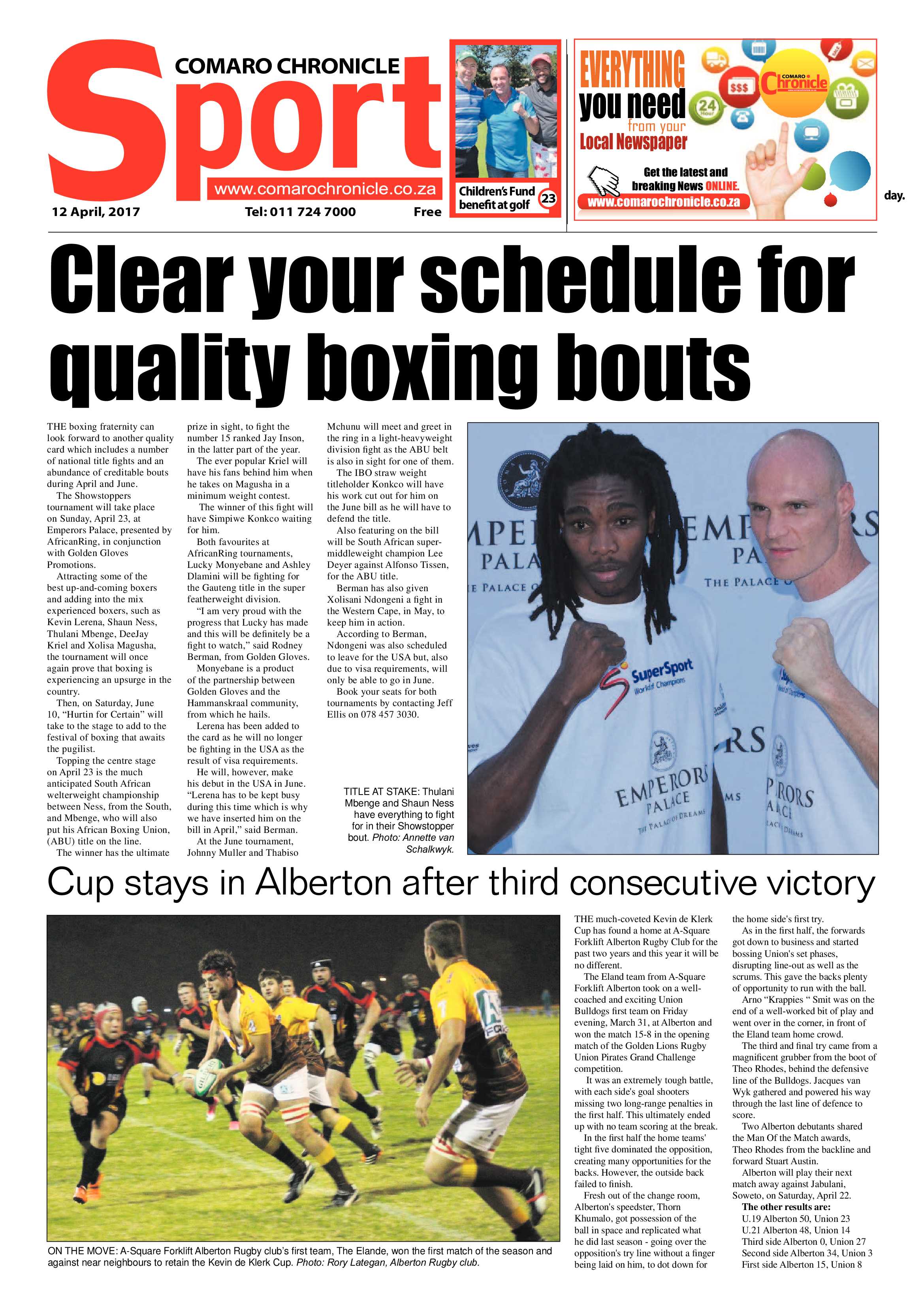 Comaro Chronicle 12 April 2017 page 24