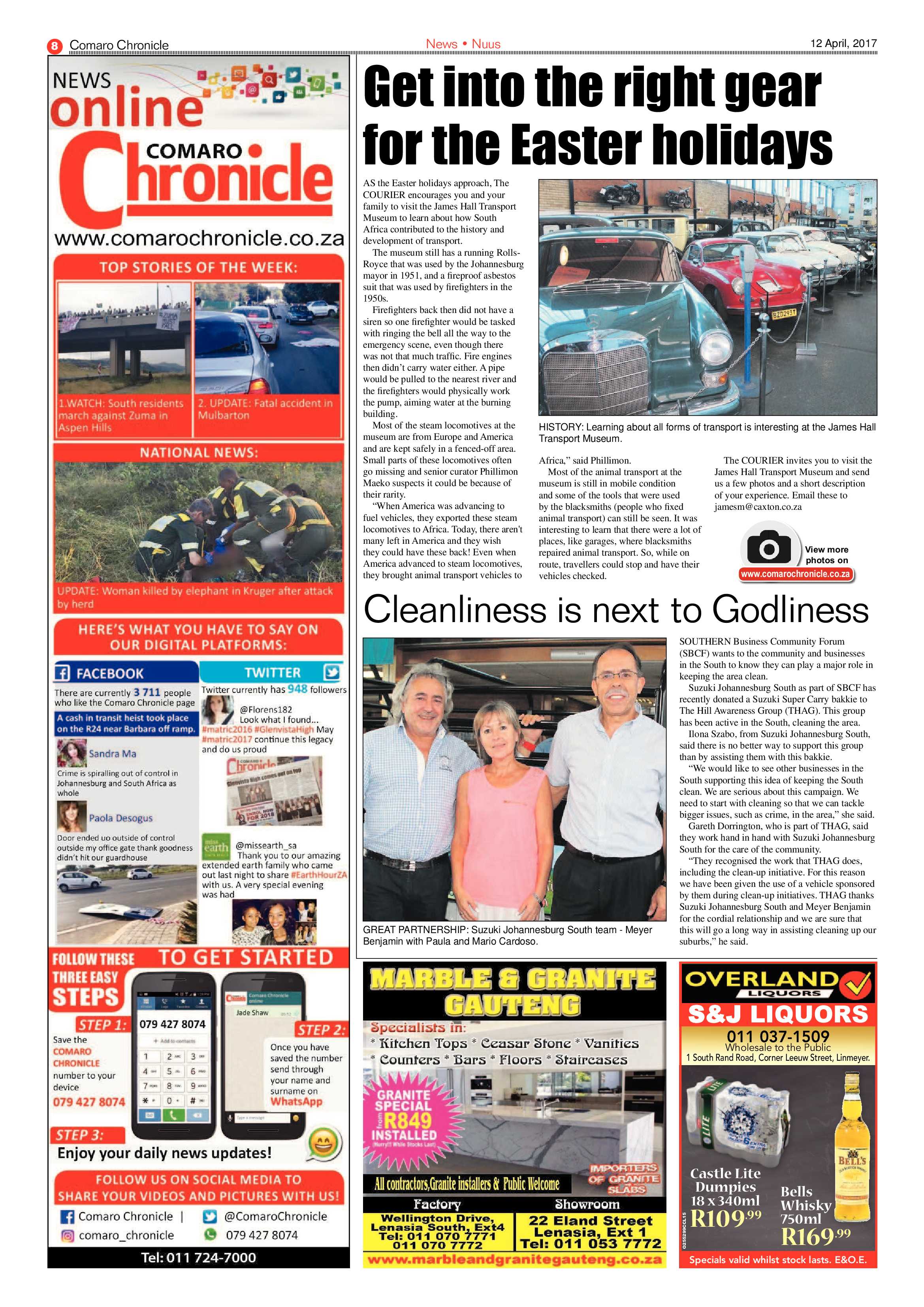 Comaro Chronicle 12 April 2017 page 8