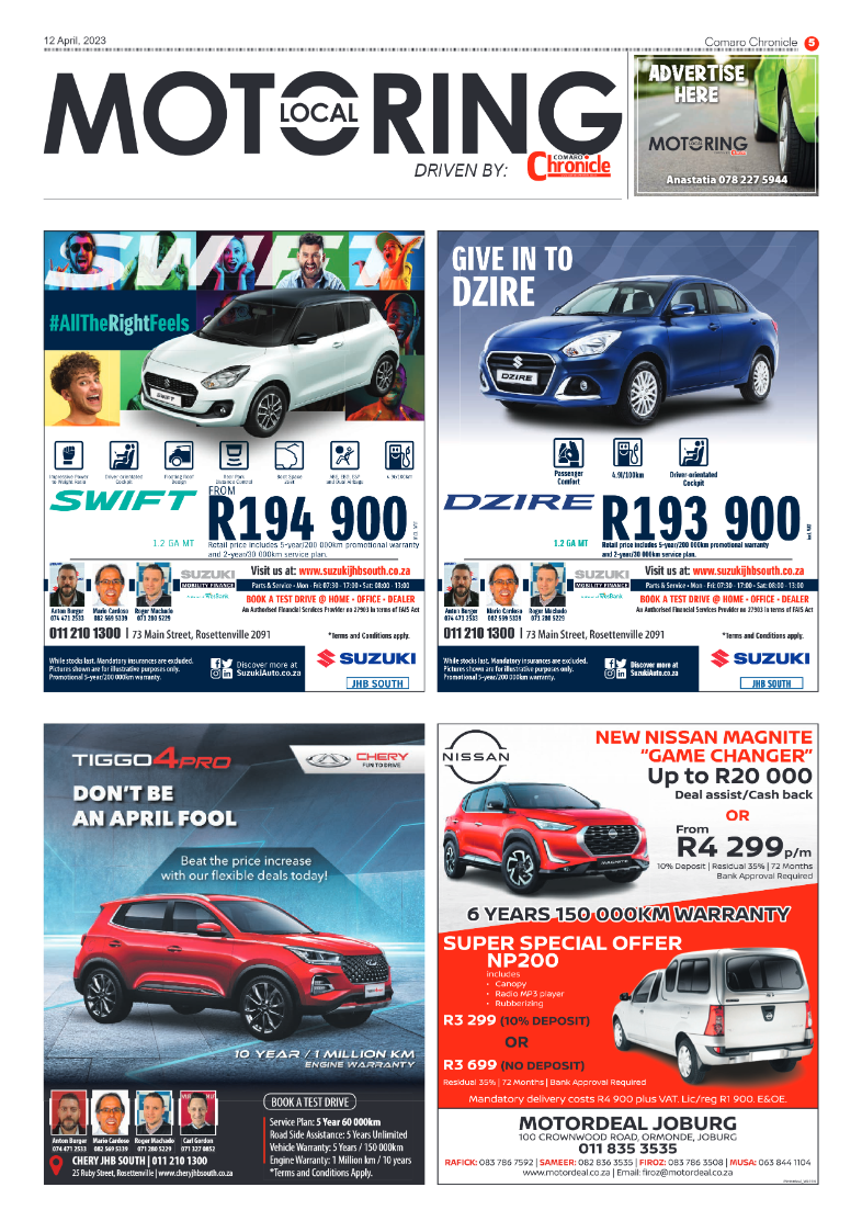 Comaro Chronicle 12 April 2023 page 5
