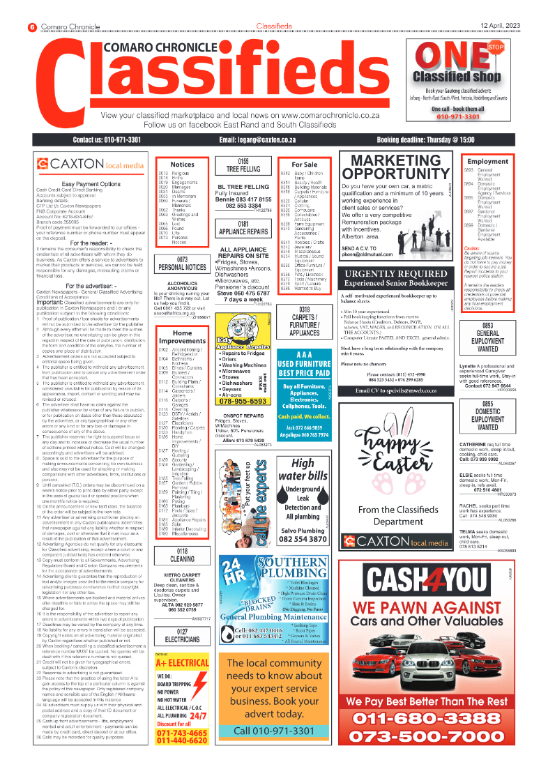 Comaro Chronicle 12 April 2023 page 6