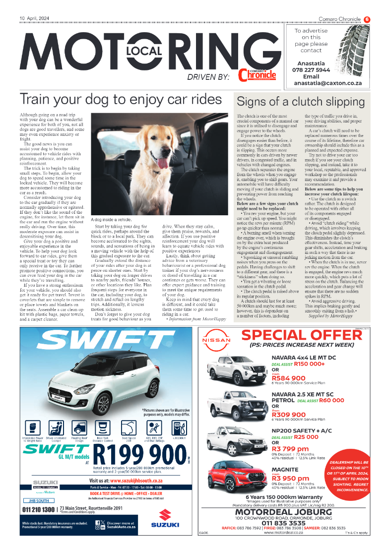 Comaro Chronicle 12 April 2024 page 6