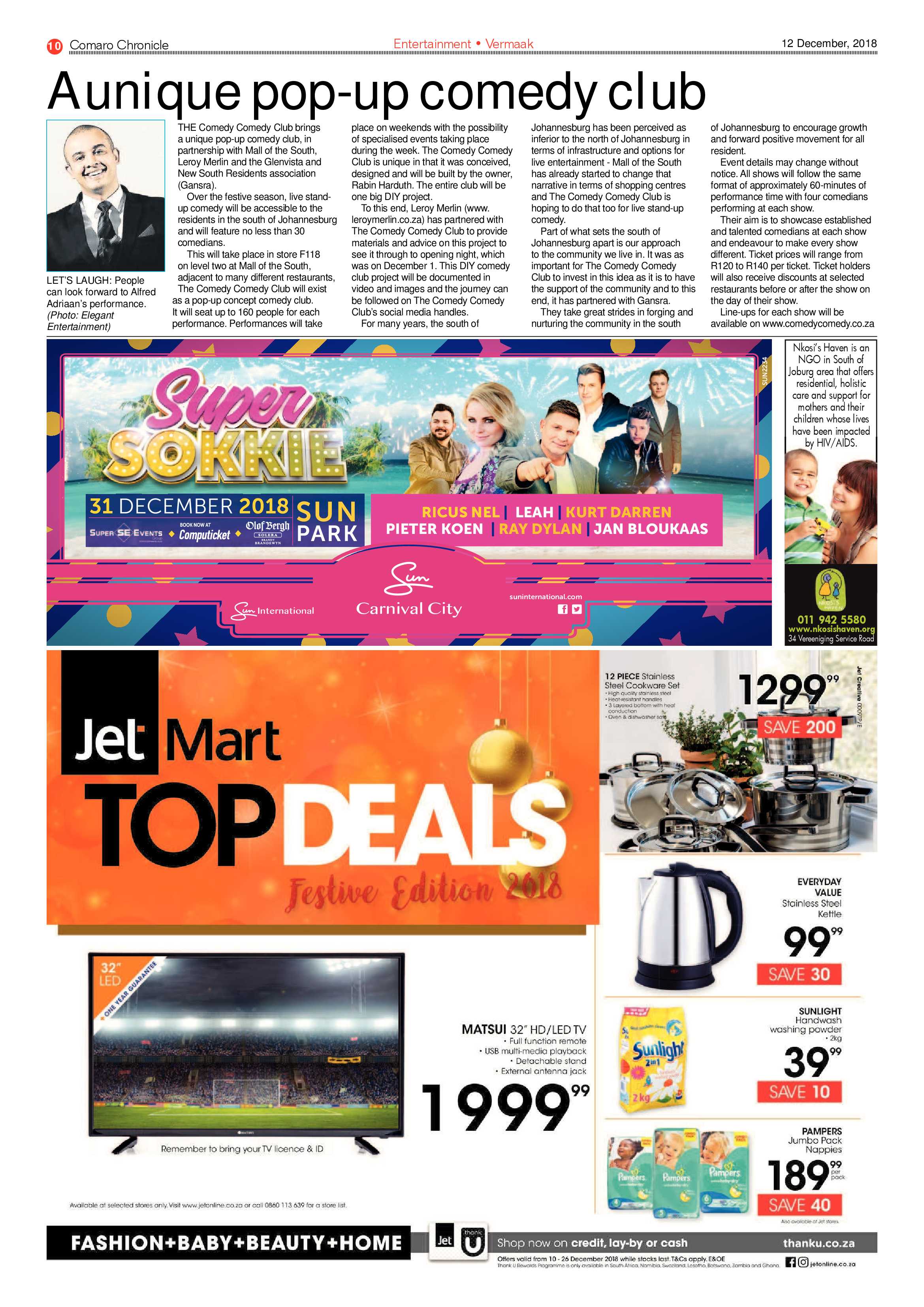 Comaro Chronicle 12 December 2018 page 10