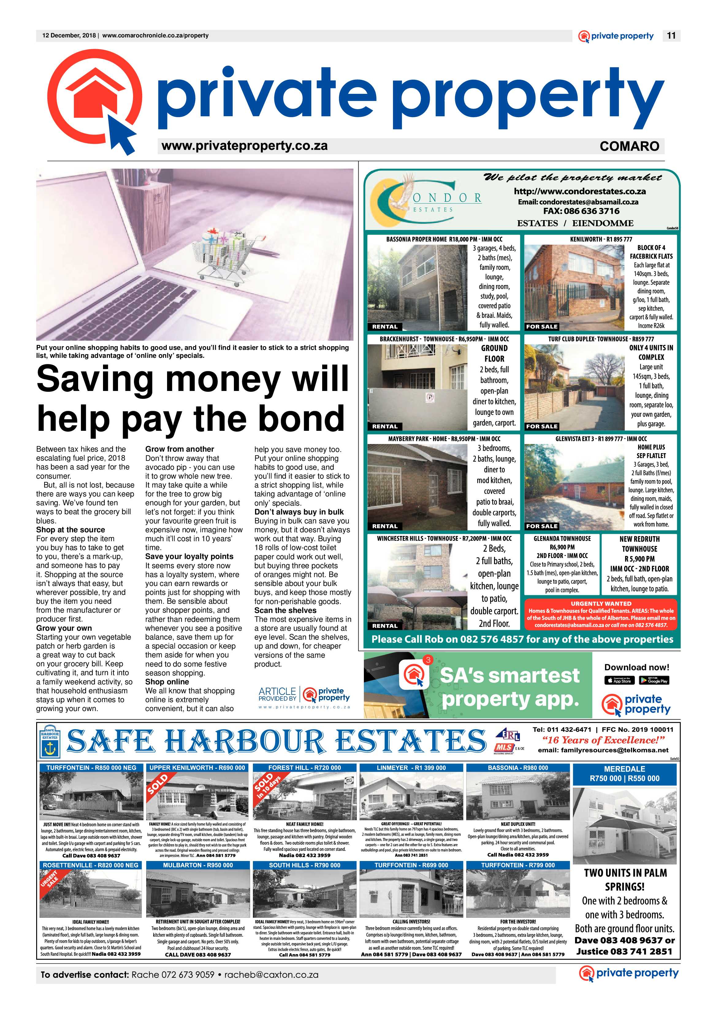 Comaro Chronicle 12 December 2018 page 11
