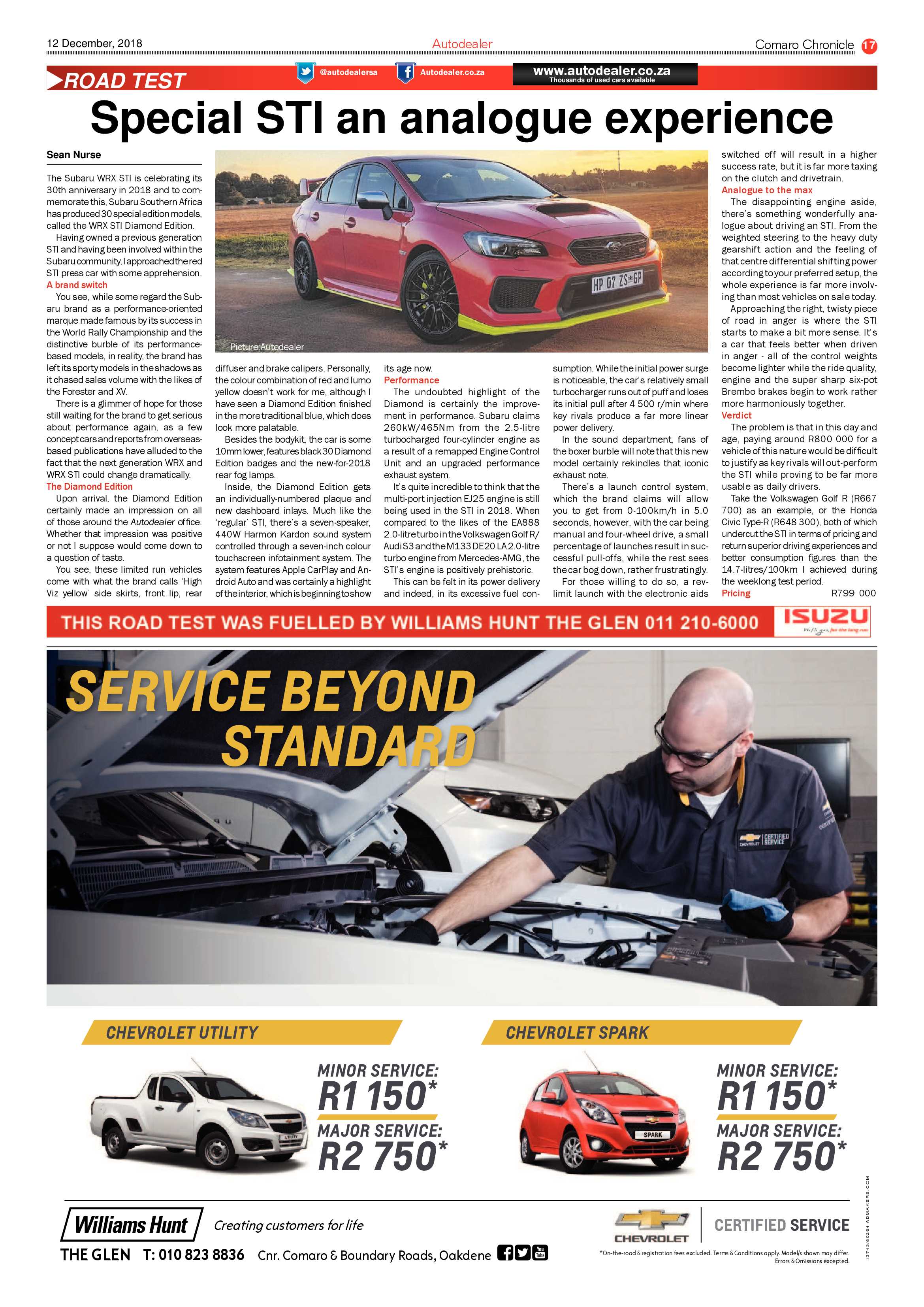 Comaro Chronicle 12 December 2018 page 17