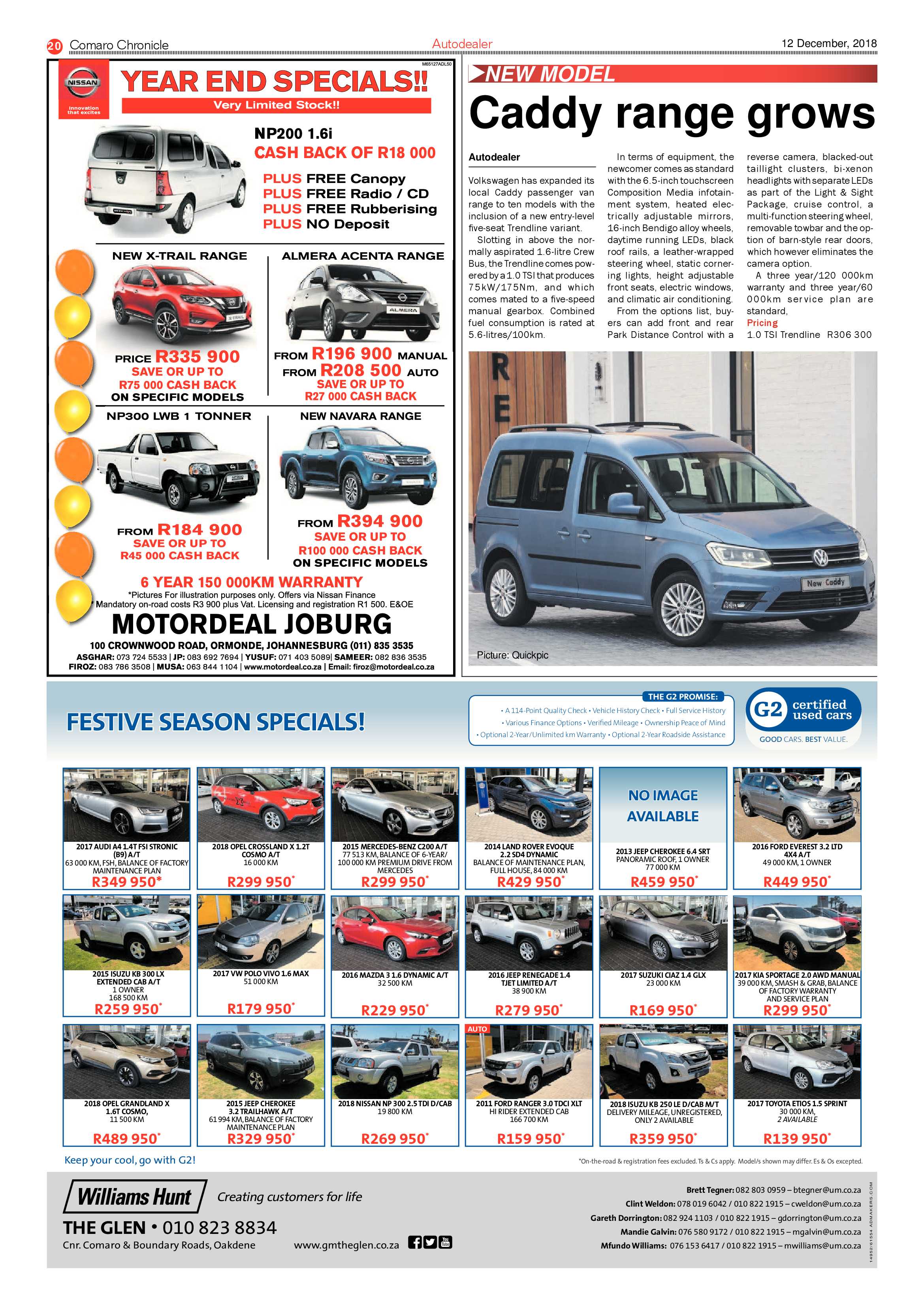 Comaro Chronicle 12 December 2018 page 20