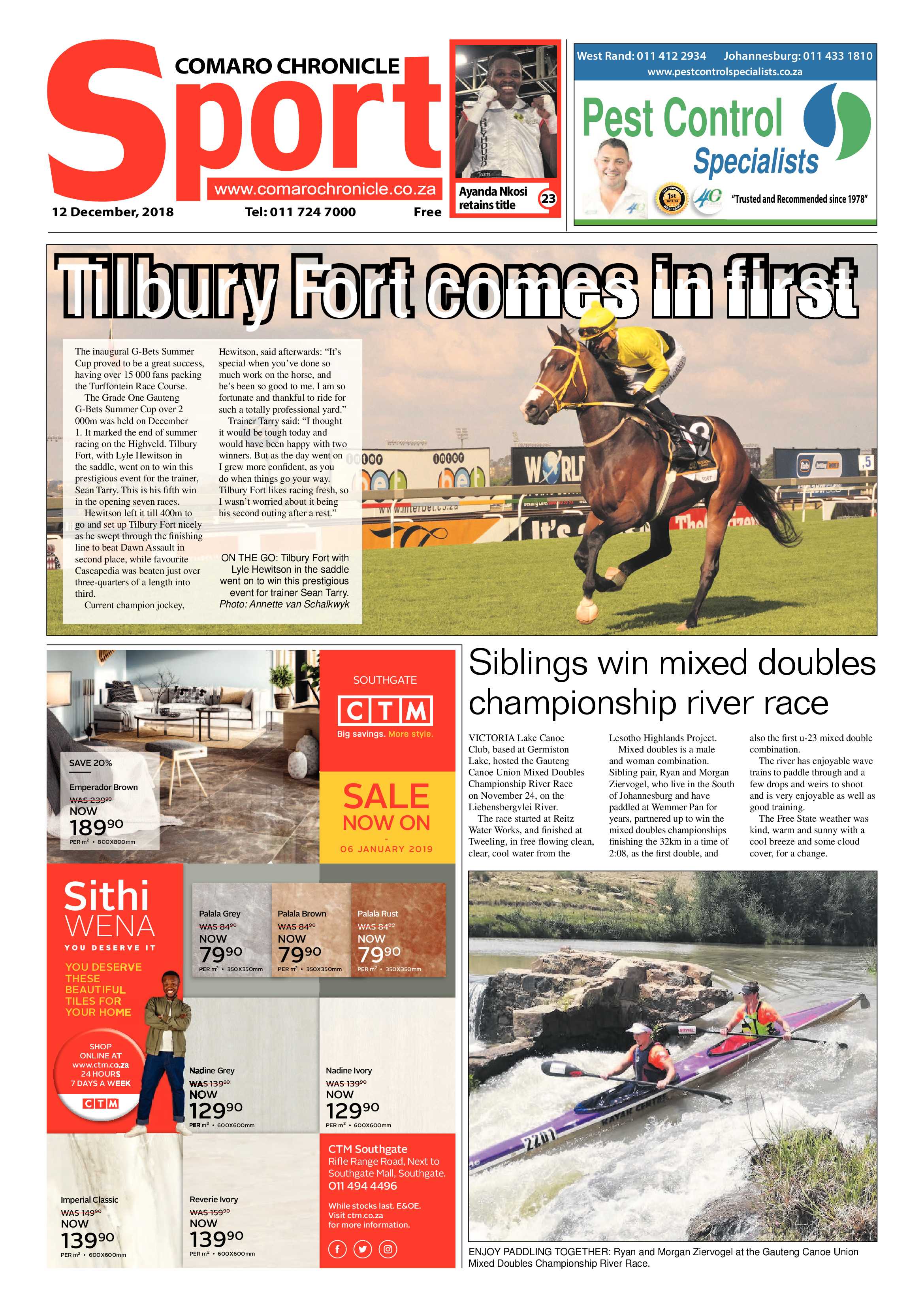 Comaro Chronicle 12 December 2018 page 24