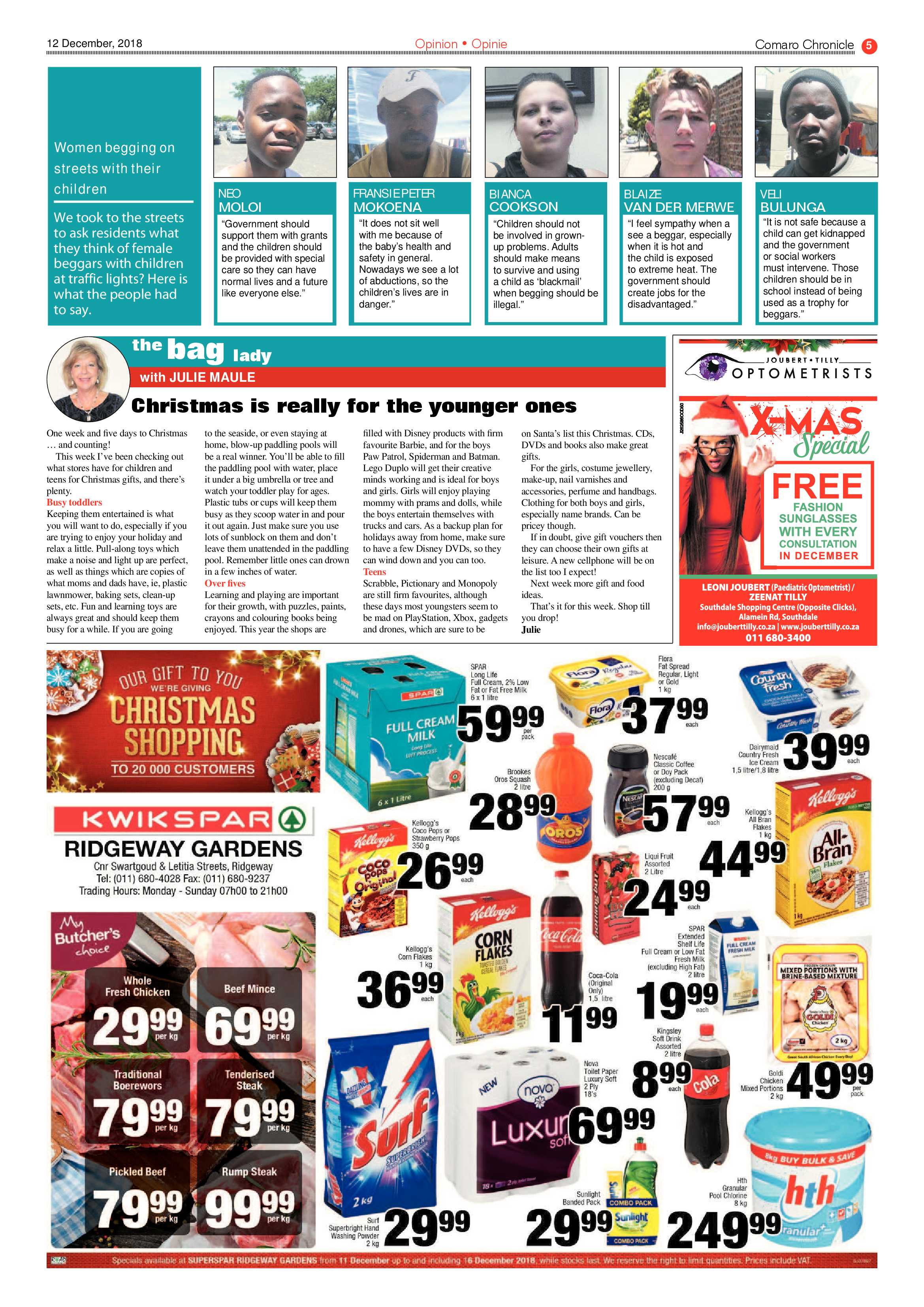 Comaro Chronicle 12 December 2018 page 5