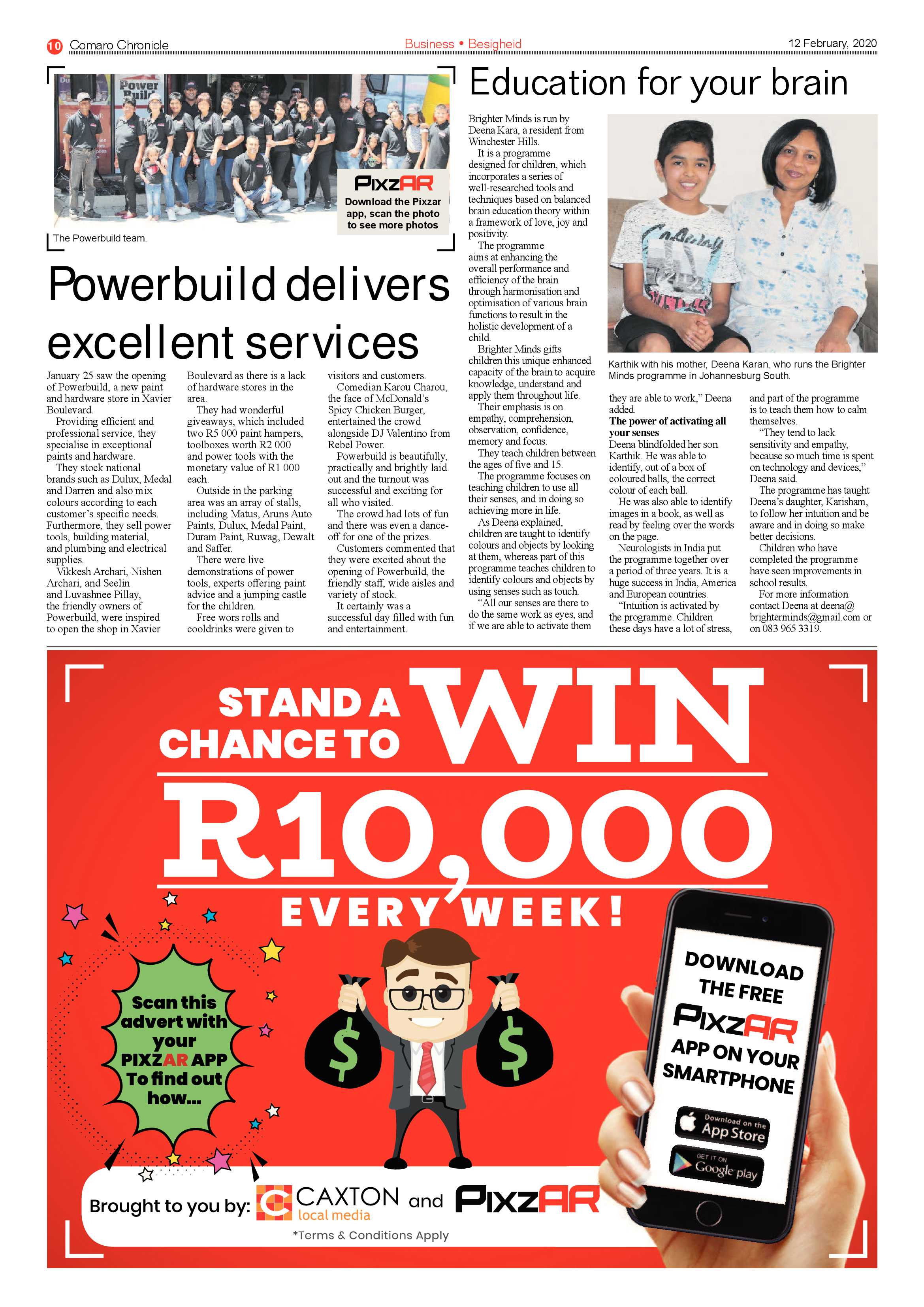 Comaro Chronicle 12 February 2020 page 10