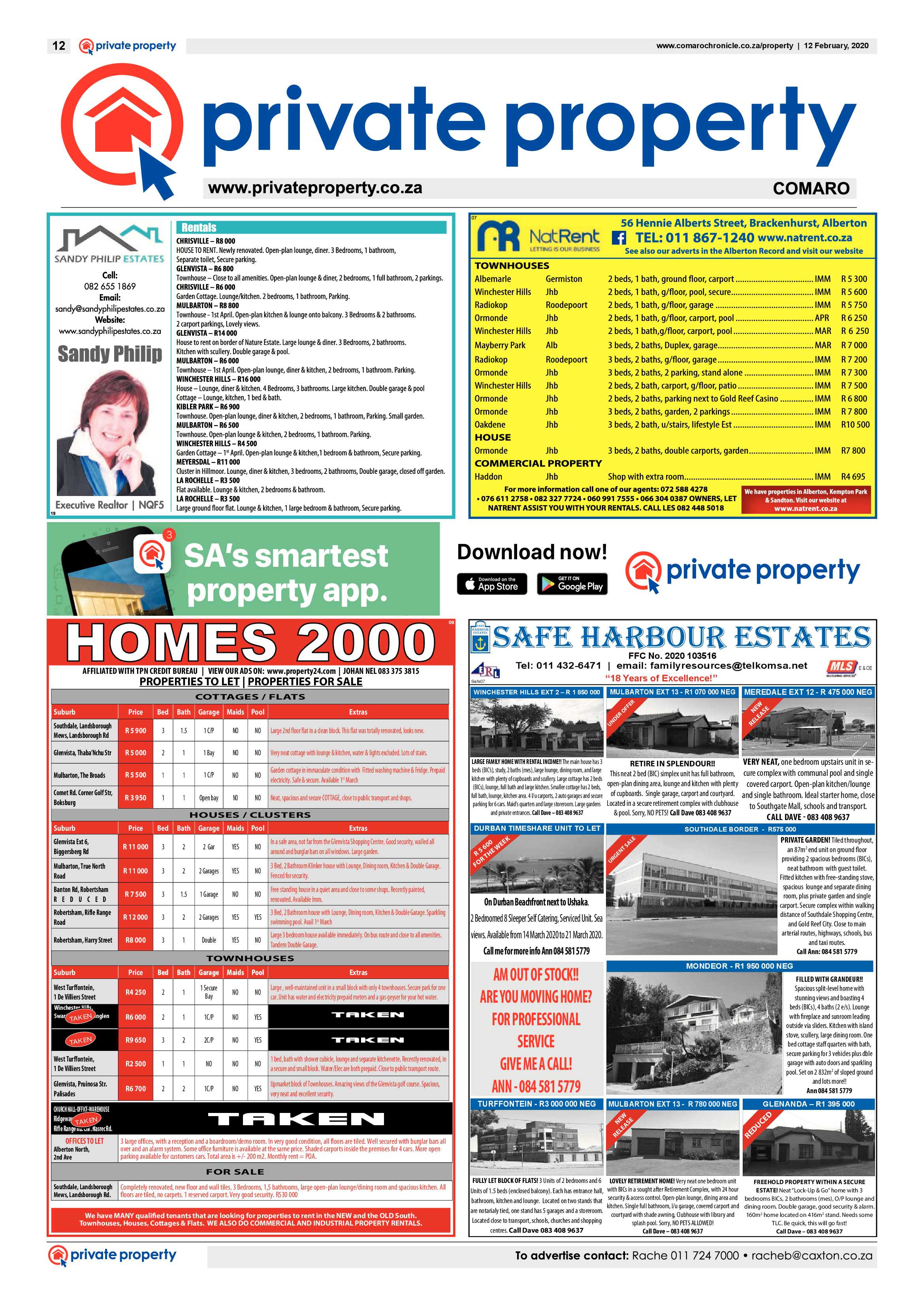 Comaro Chronicle 12 February 2020 page 12