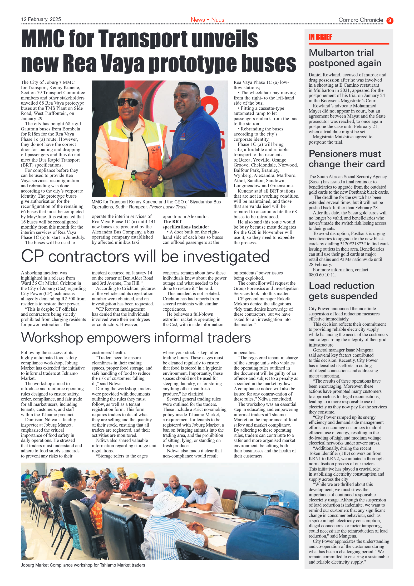 Comaro Chronicle 12 February 2025 page 3