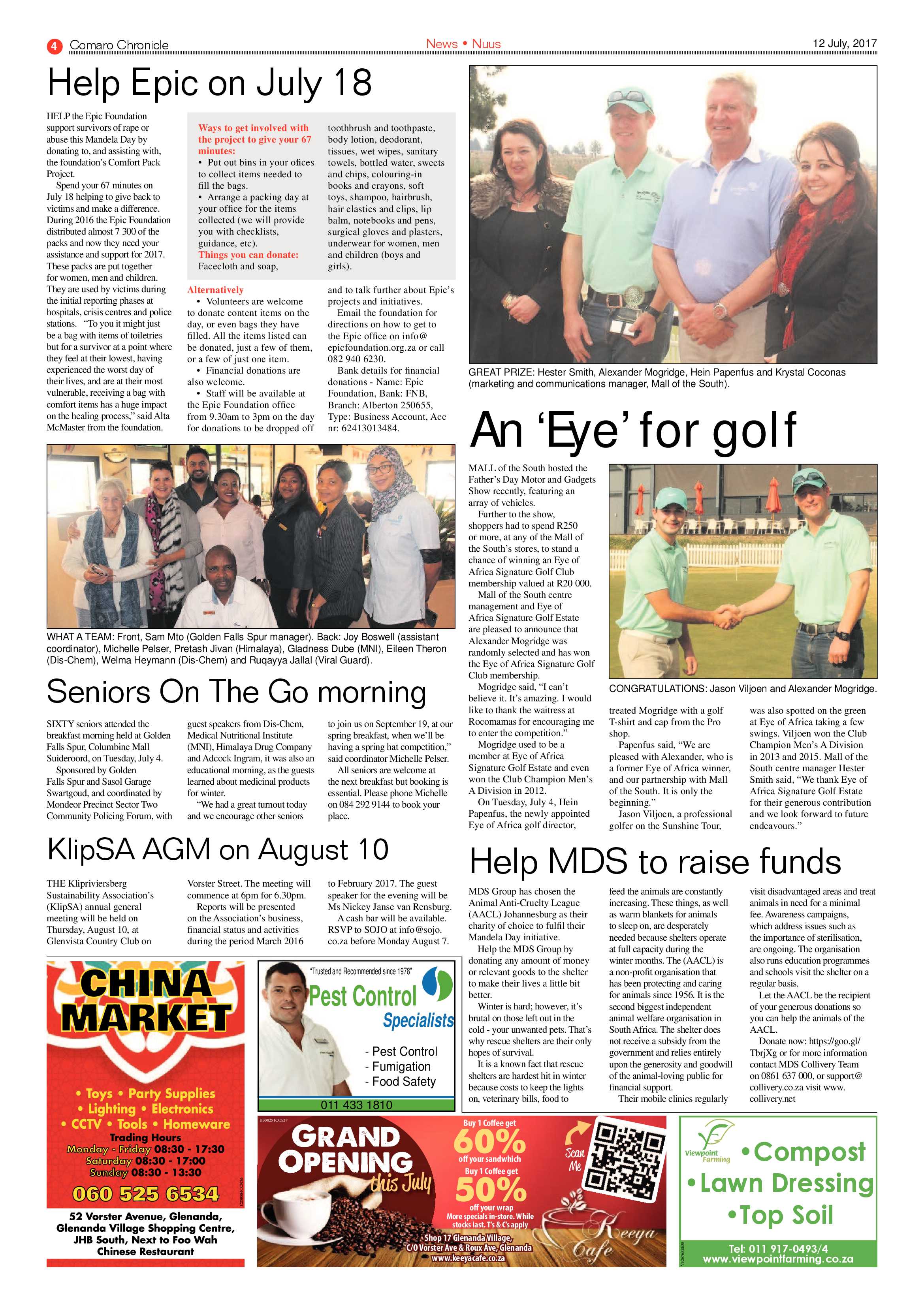 Comaro Chronicle 12 July 2017 page 4