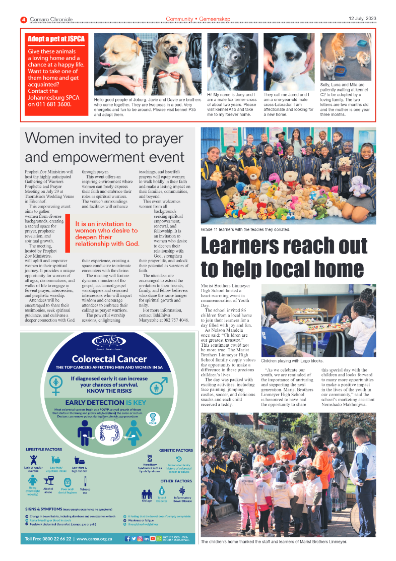 Comaro Chronicle 12 July 2023 page 4