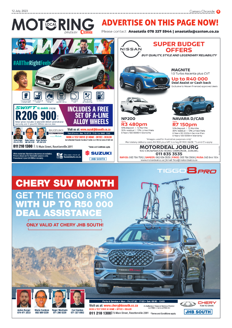 Comaro Chronicle 12 July 2023 page 6