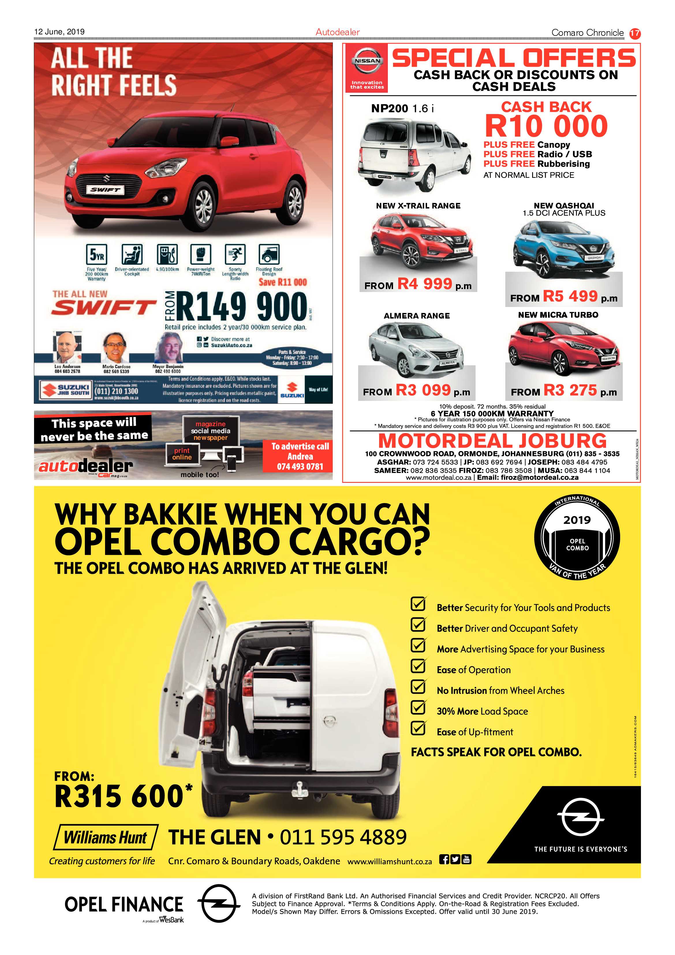 Comaro Chronicle 12 June 2019 page 17