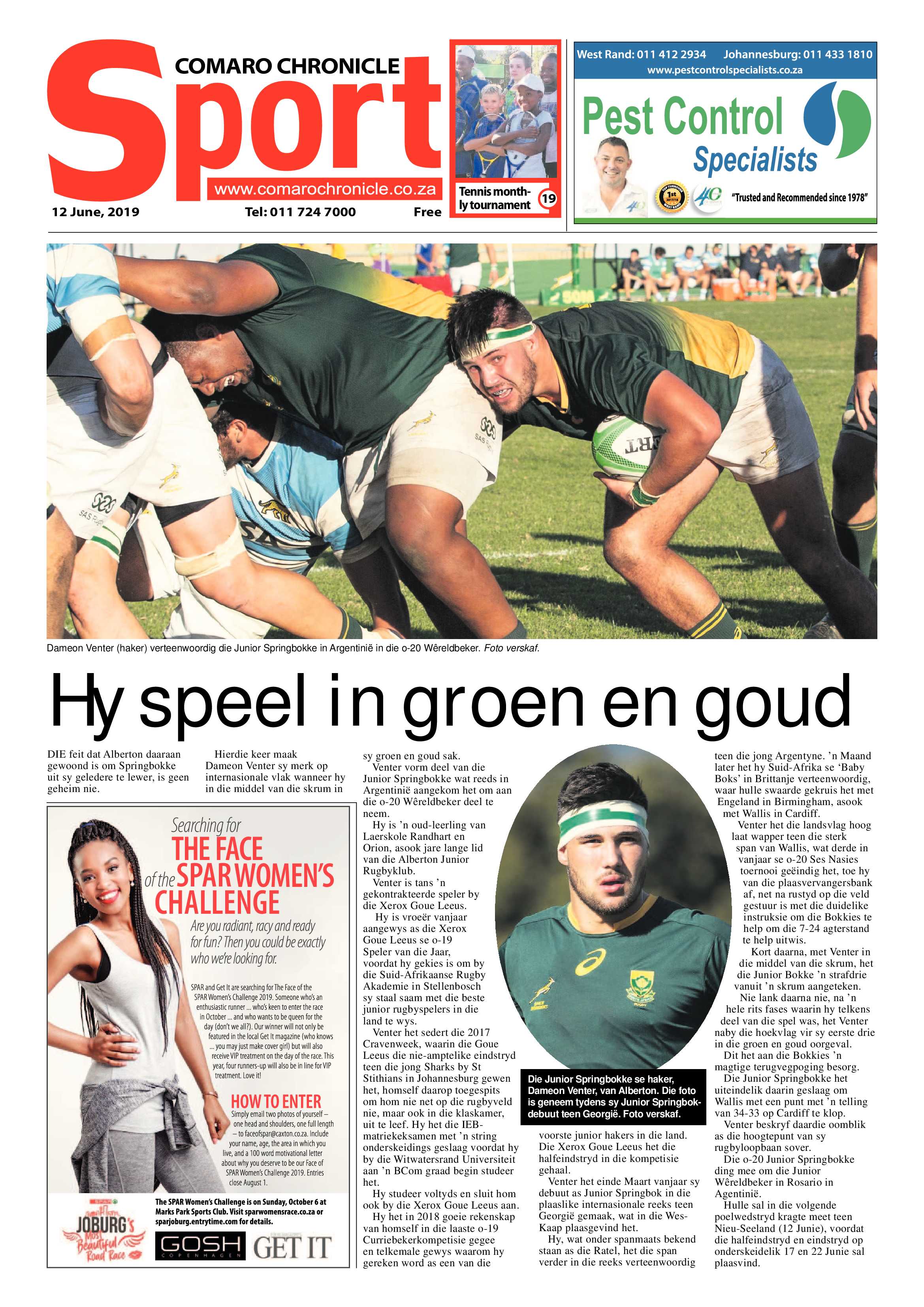 Comaro Chronicle 12 June 2019 page 20