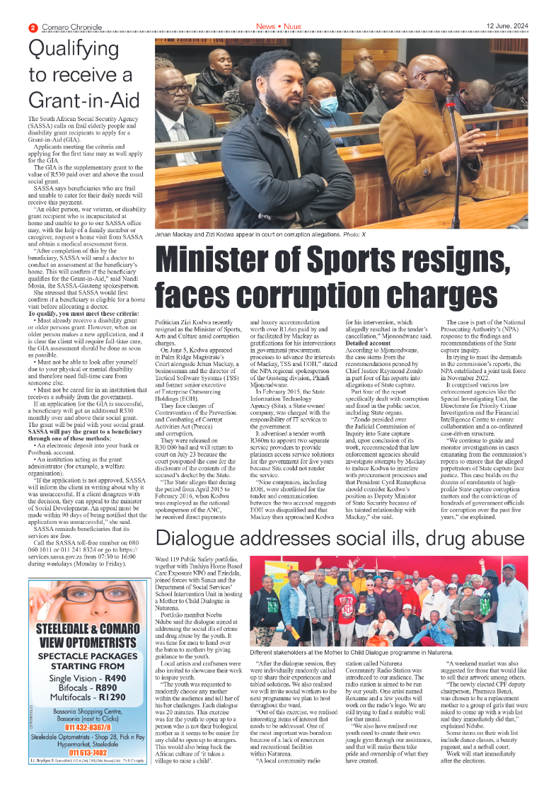 Comaro Chronicle 12 June 2024 page 2