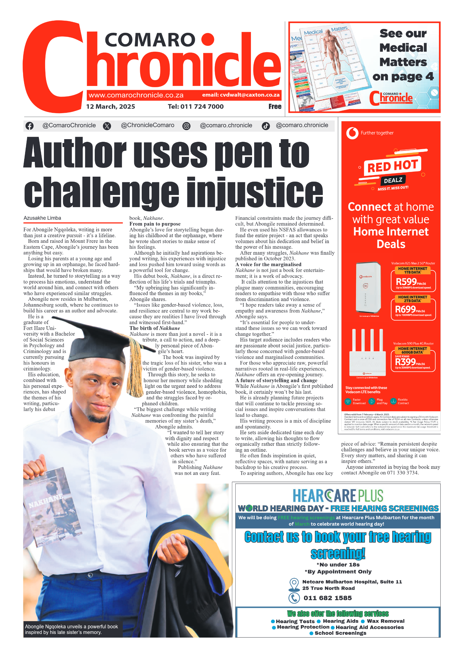 Comaro Chronicle 12 March 2025 page 3
