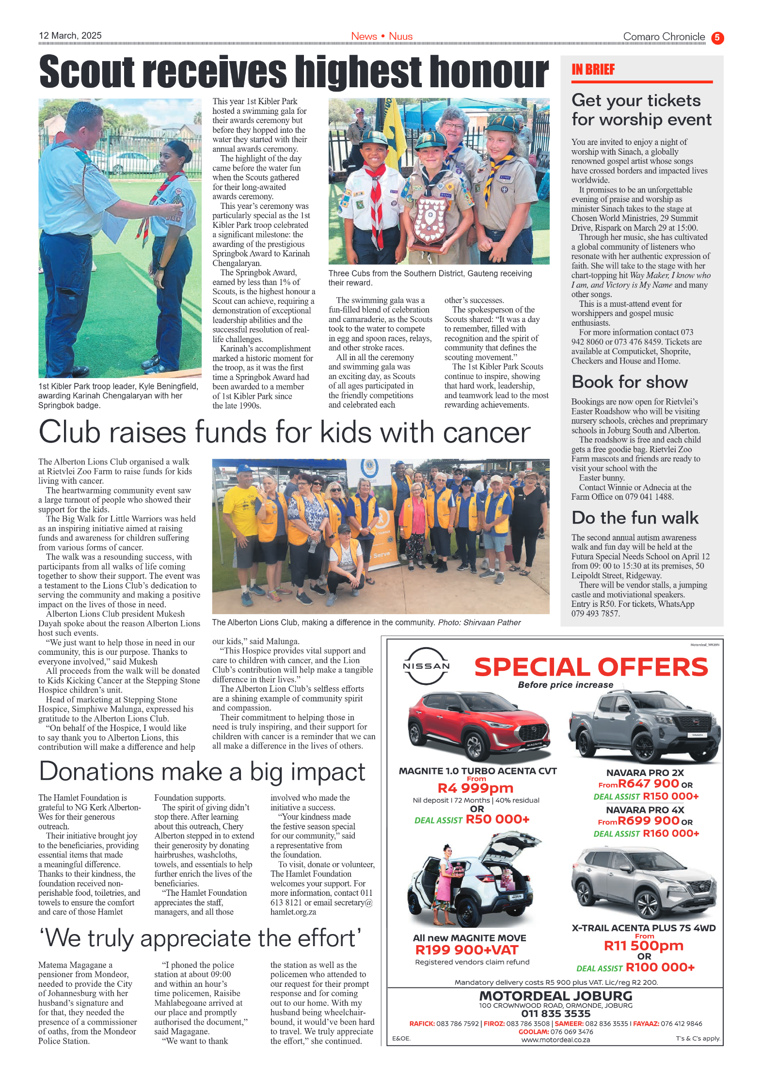 Comaro Chronicle 12 March 2025 page 7