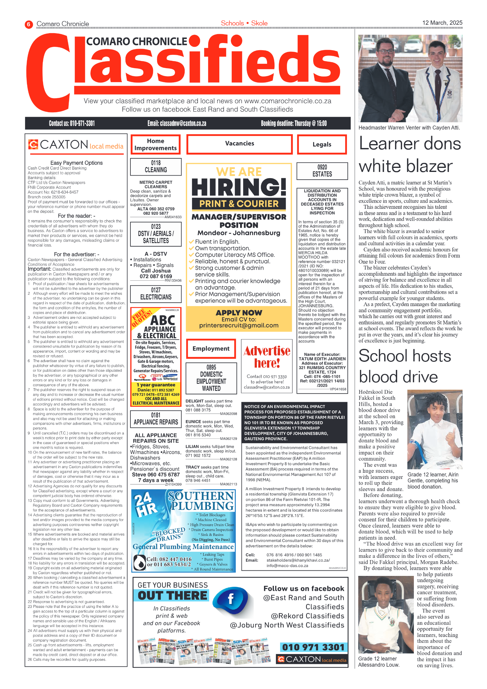 Comaro Chronicle 12 March 2025 page 8