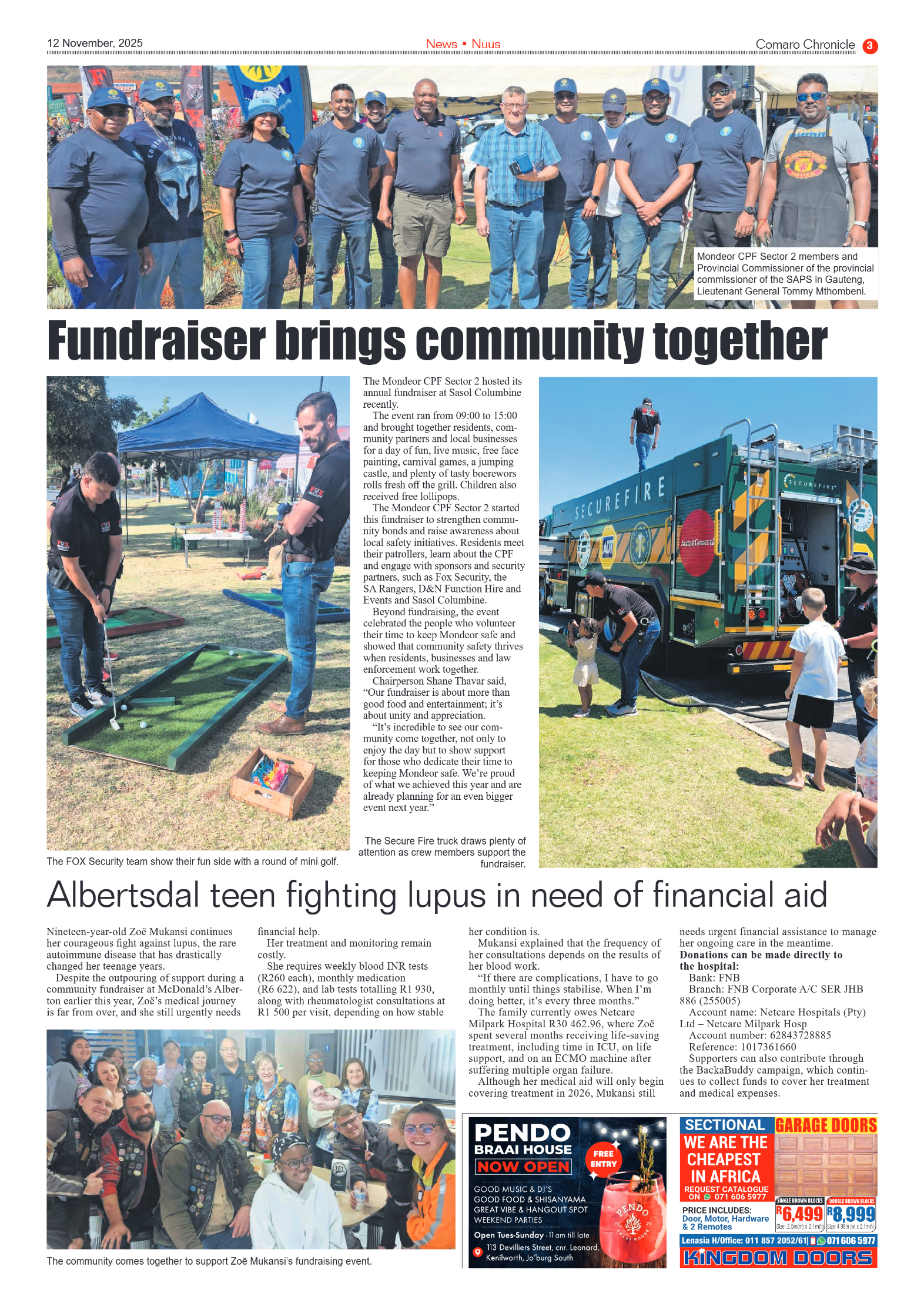 Comaro Chronicle 12 November 2025 page 5