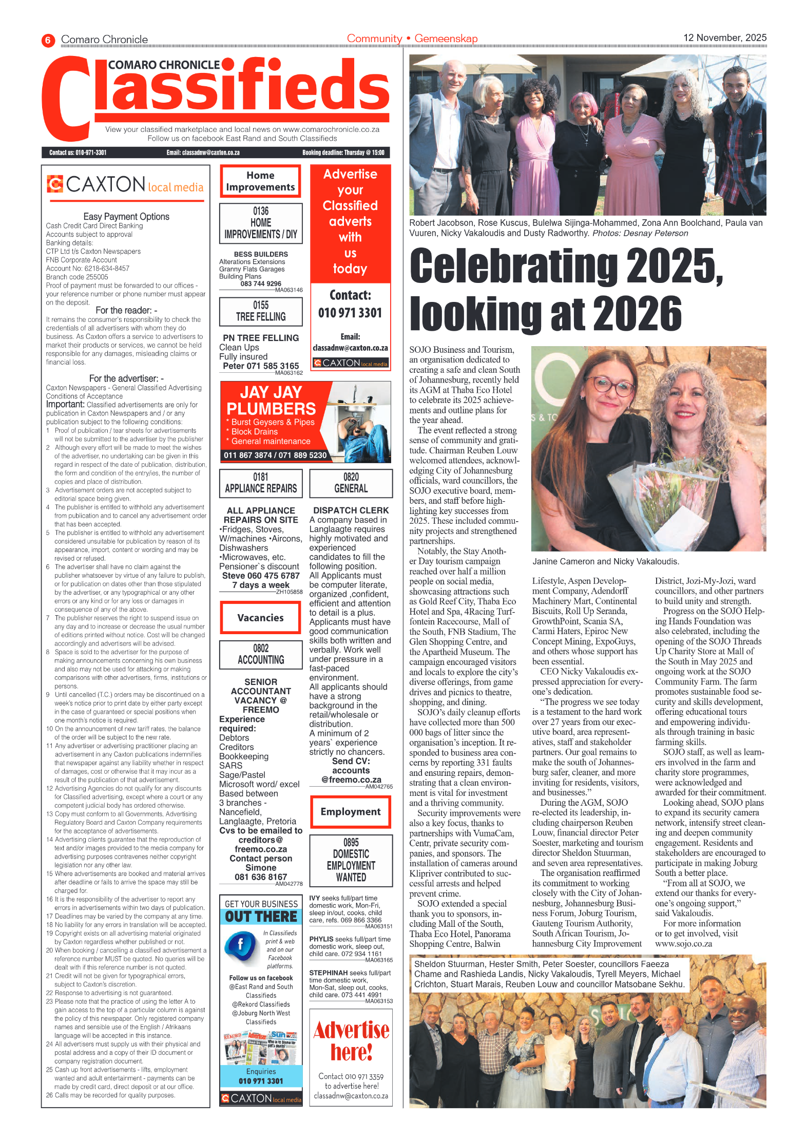 Comaro Chronicle 12 November 2025 page 8