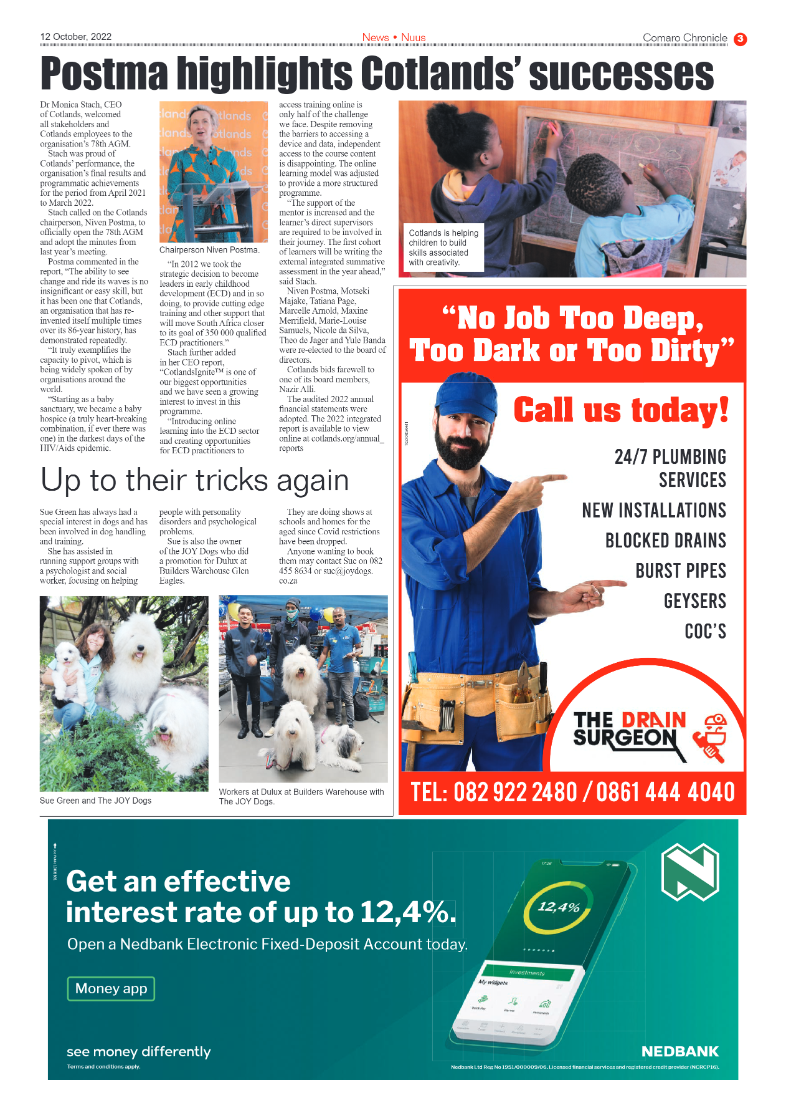 Comaro Chronicle 12 October 2022 page 3
