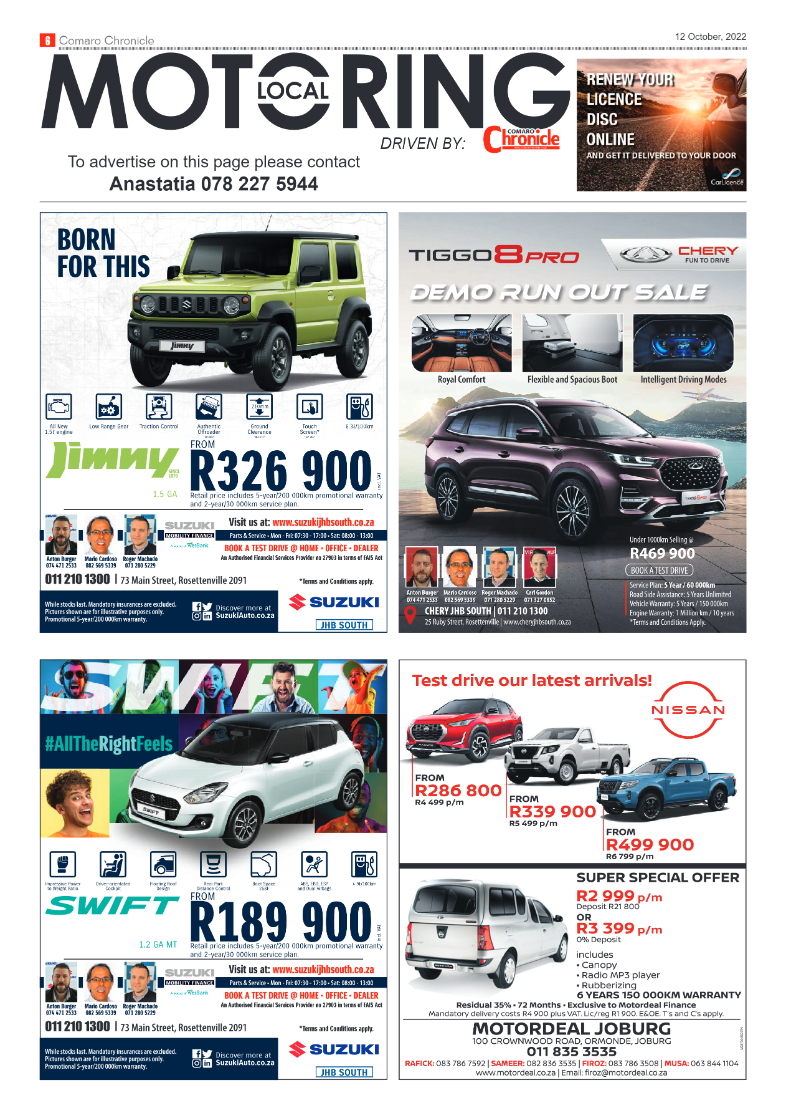 Comaro Chronicle 12 October 2022 page 6
