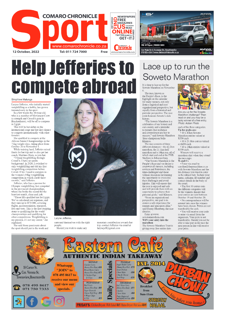 Comaro Chronicle 12 October 2022 page 8