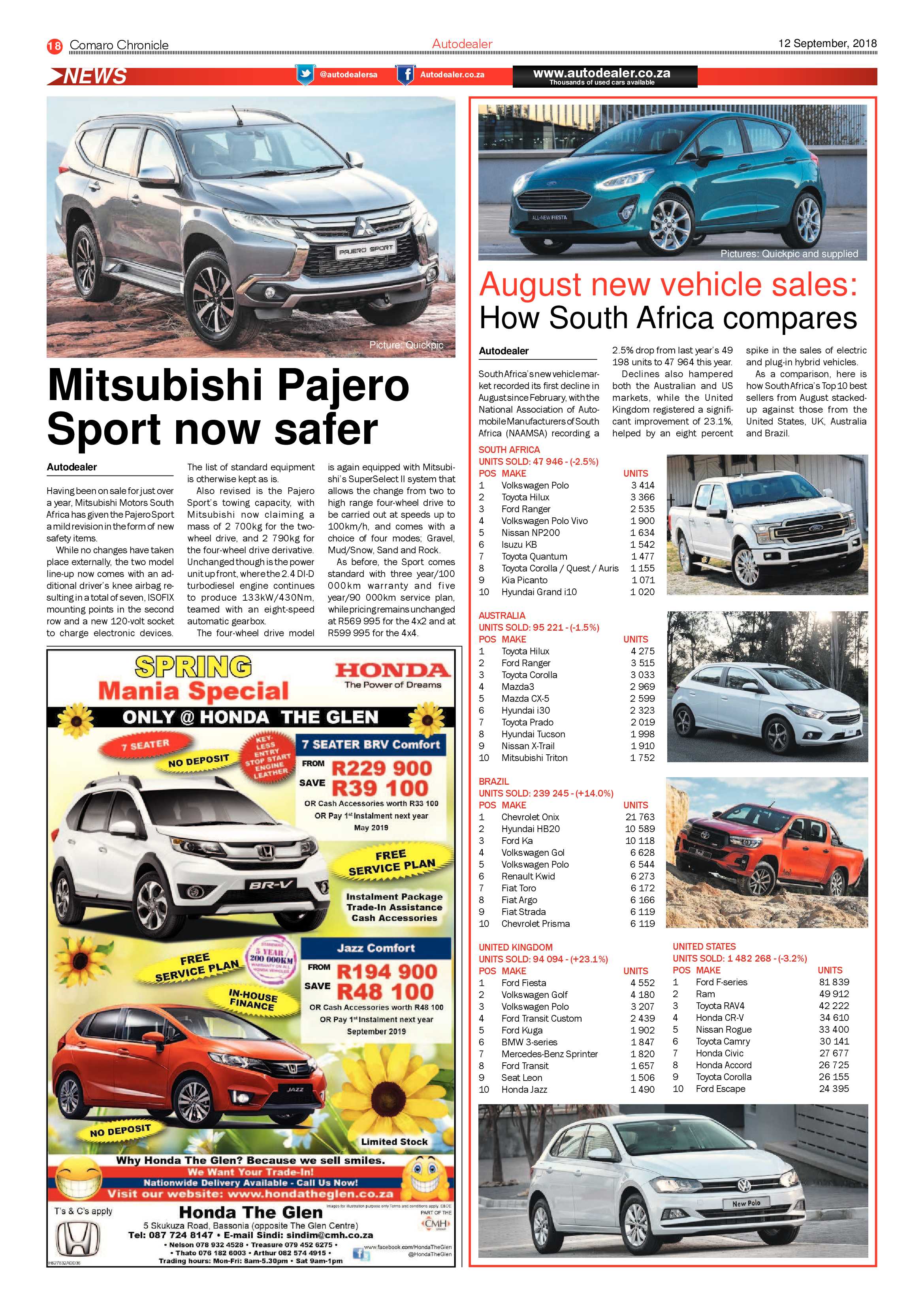Comaro Chronicle 12 September 2018 page 18
