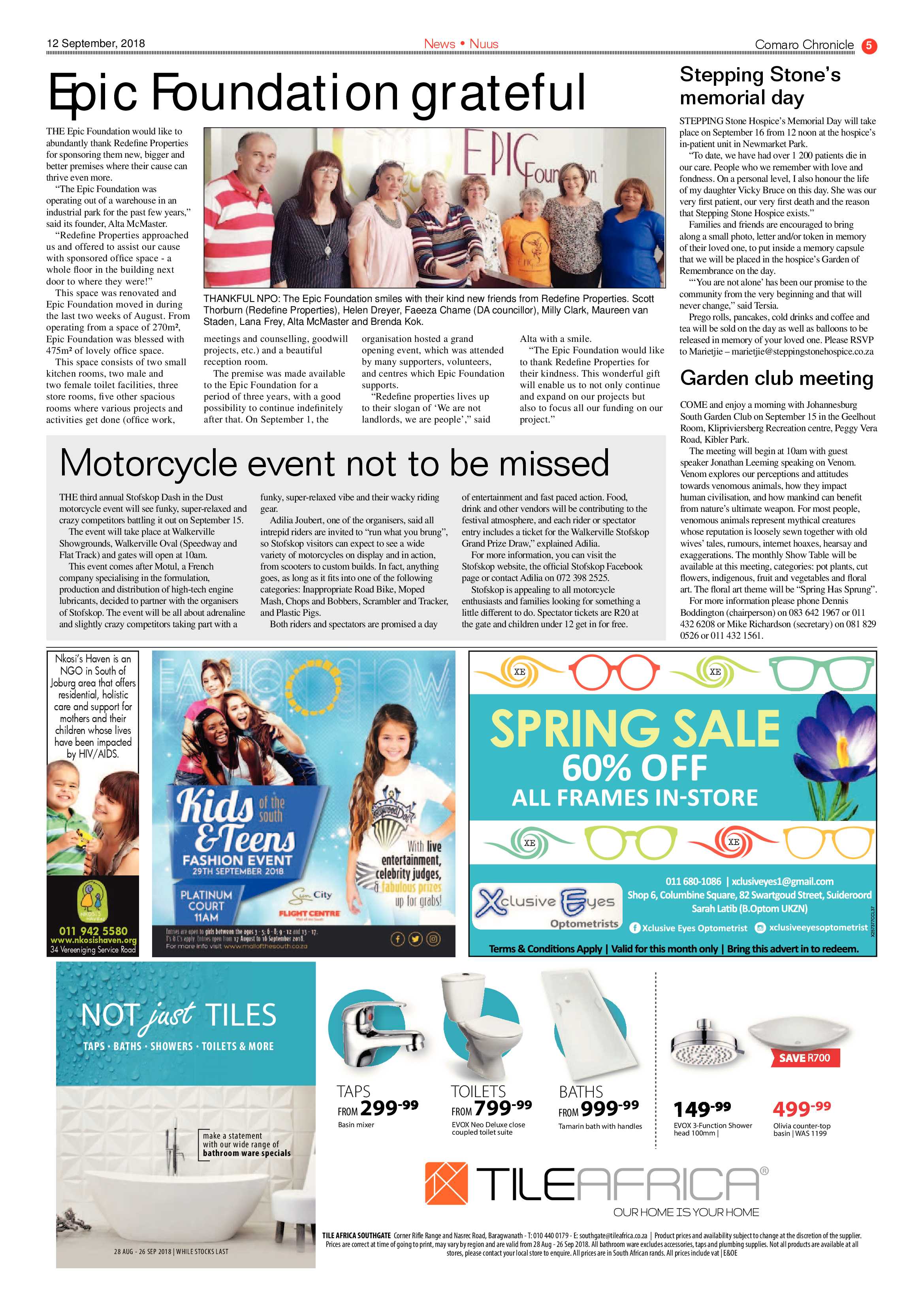 Comaro Chronicle 12 September 2018 page 5