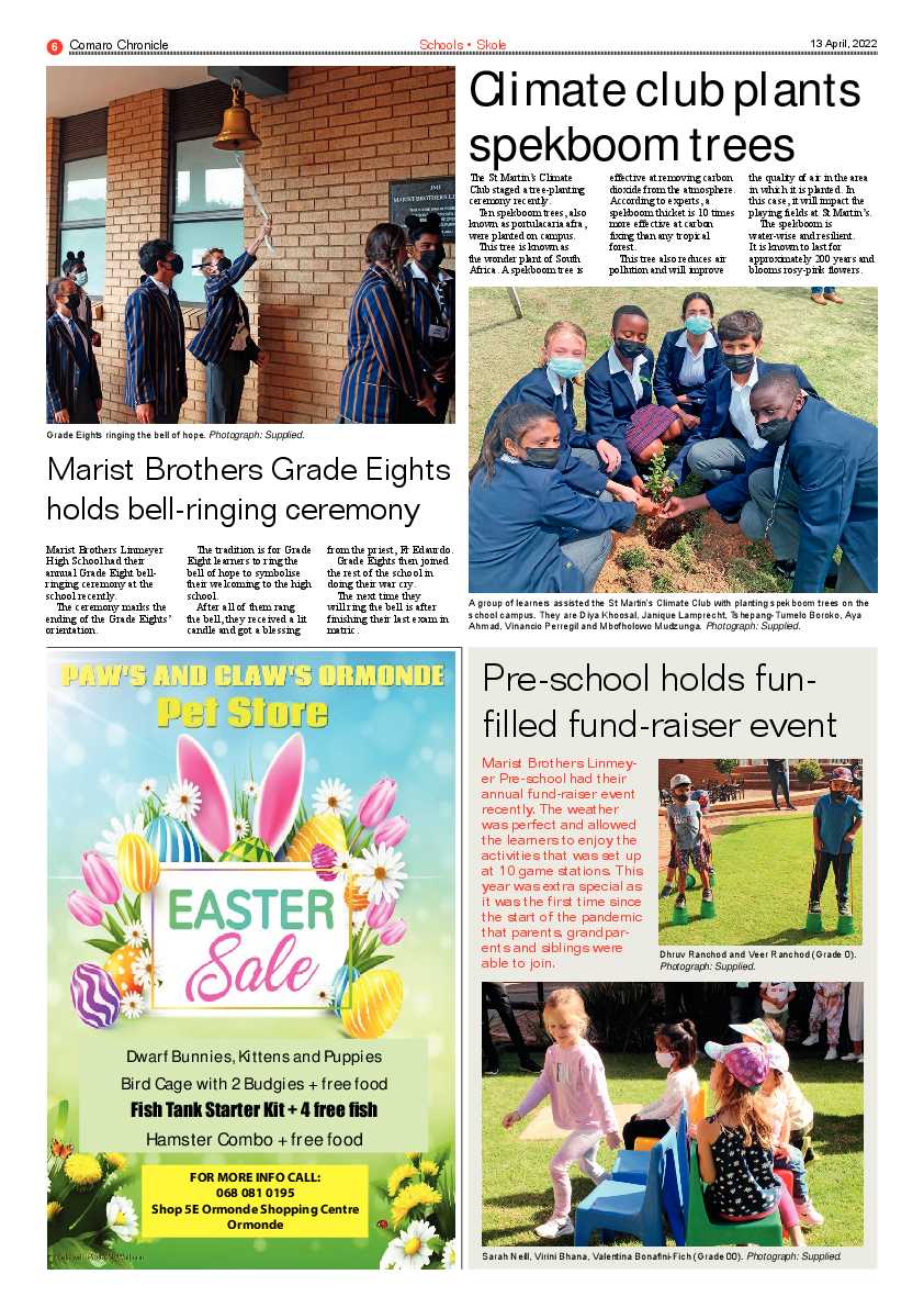 Comaro Chronicle 13 April 2022 page 8