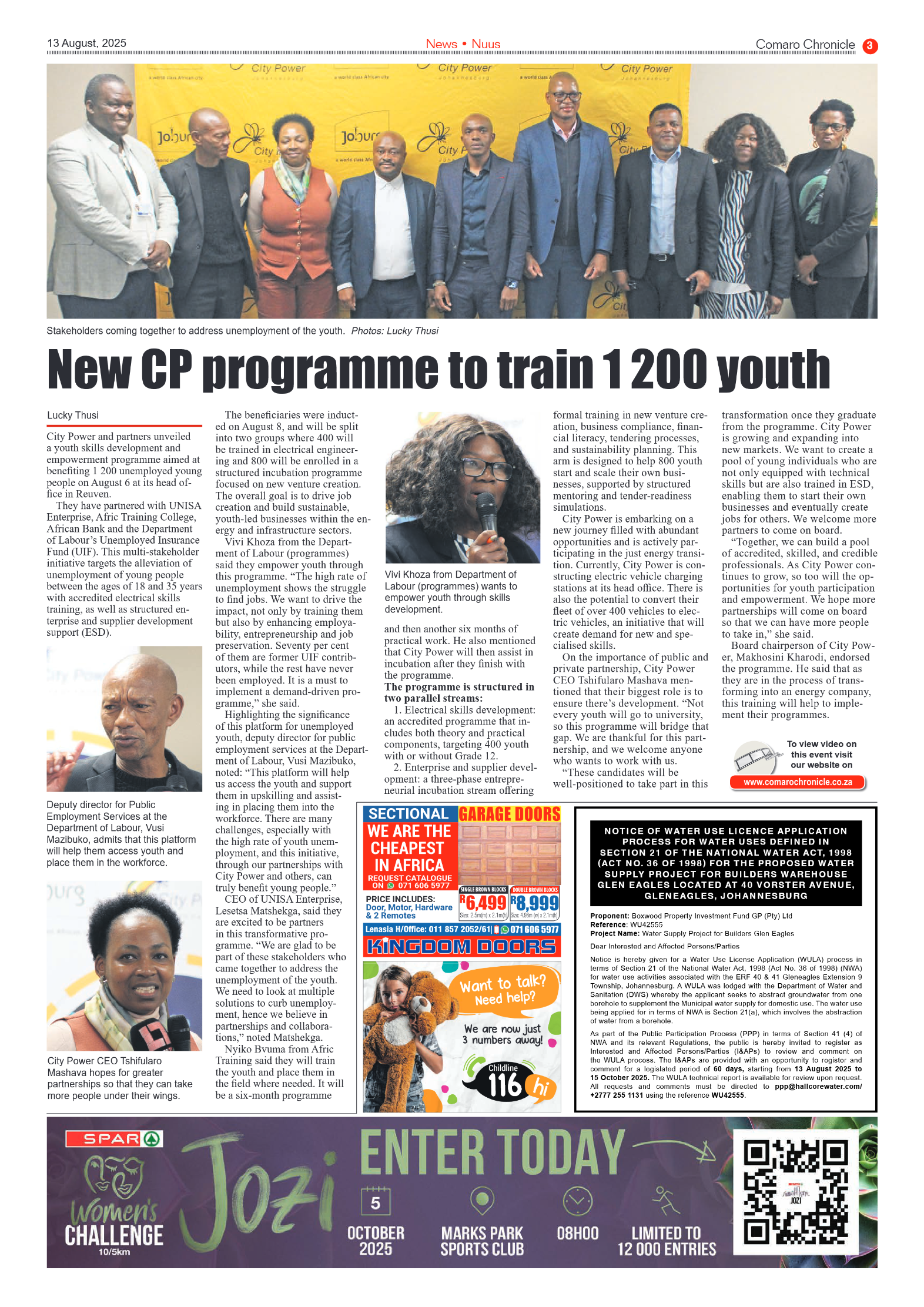 Comaro Chronicle 13 August 2025 page 5