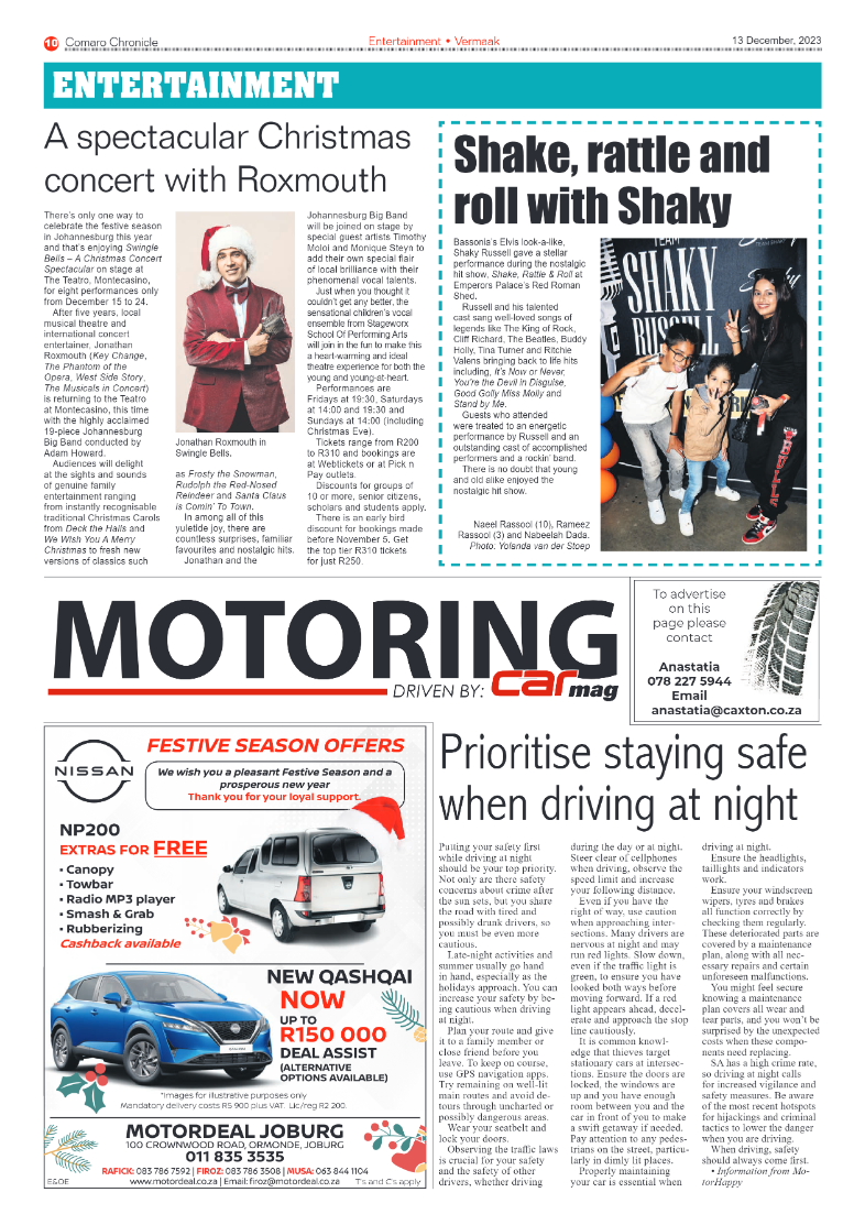 Comaro Chronicle 13 December 2023 page 10