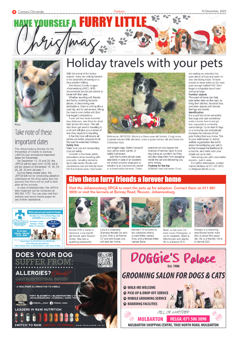 Comaro Chronicle 13 December 2023 page 4